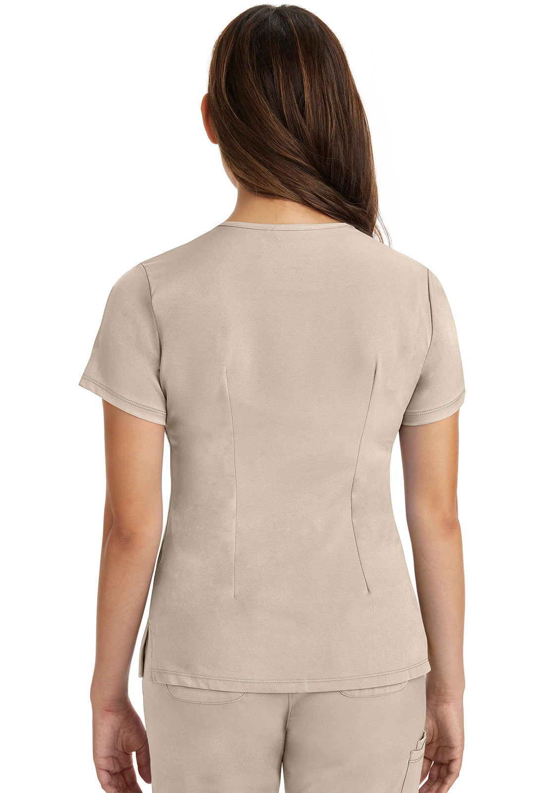 HH Works 2500 Women's Monica Scrub Top Khaki