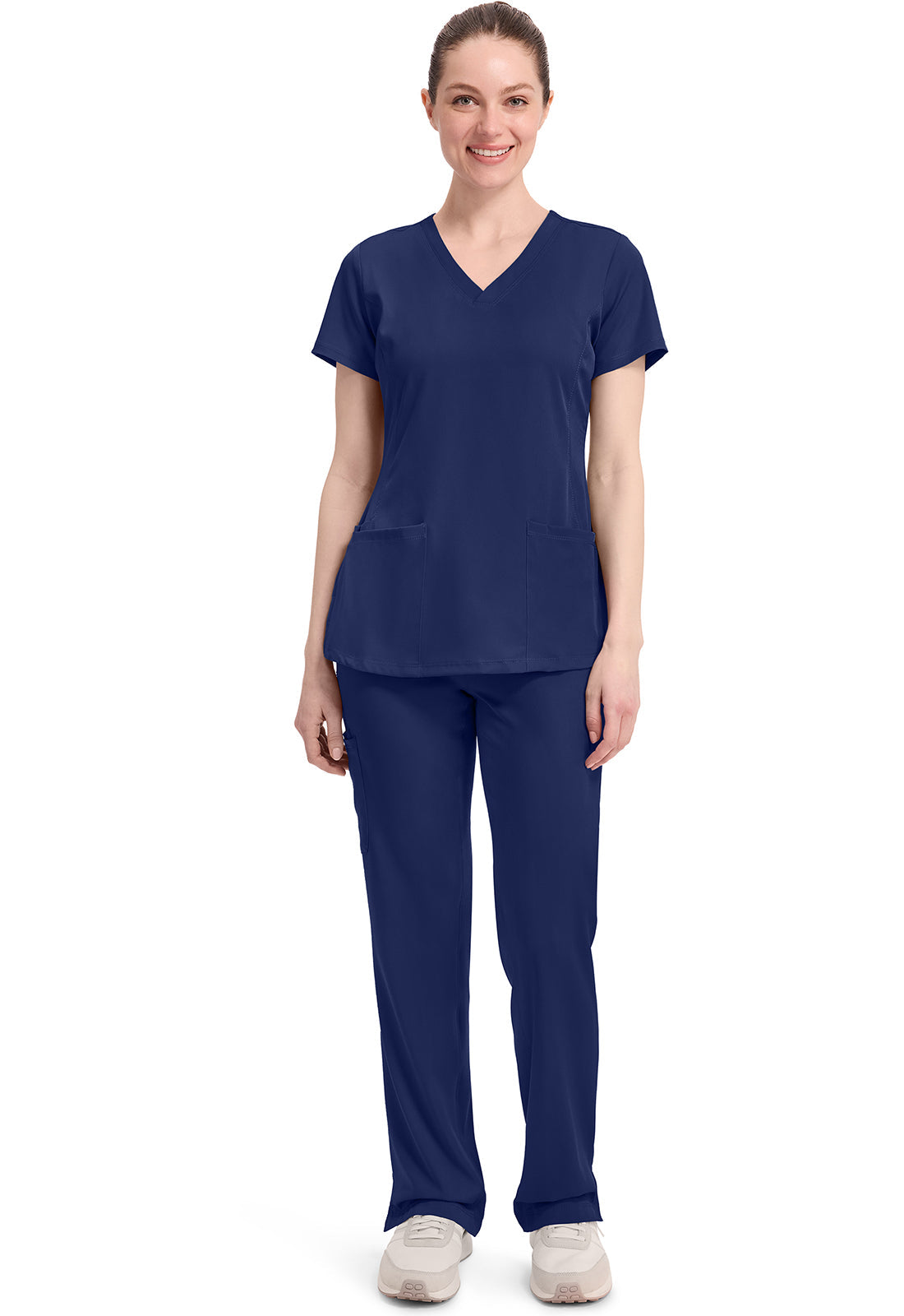HH Works 2500 Women's Monica Scrub Top Navy