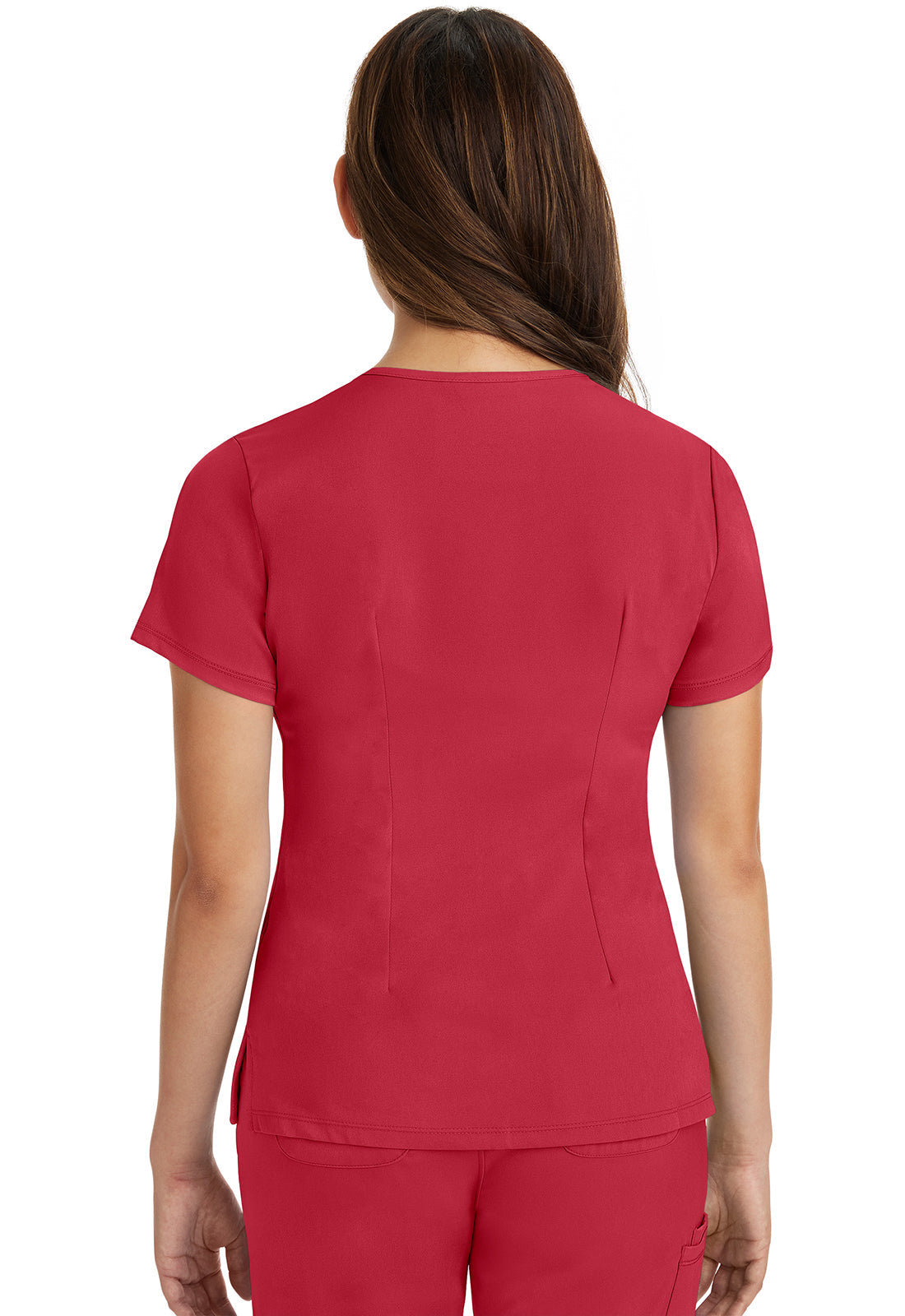 HH Works 2500 Women's Monica Scrub Top Red