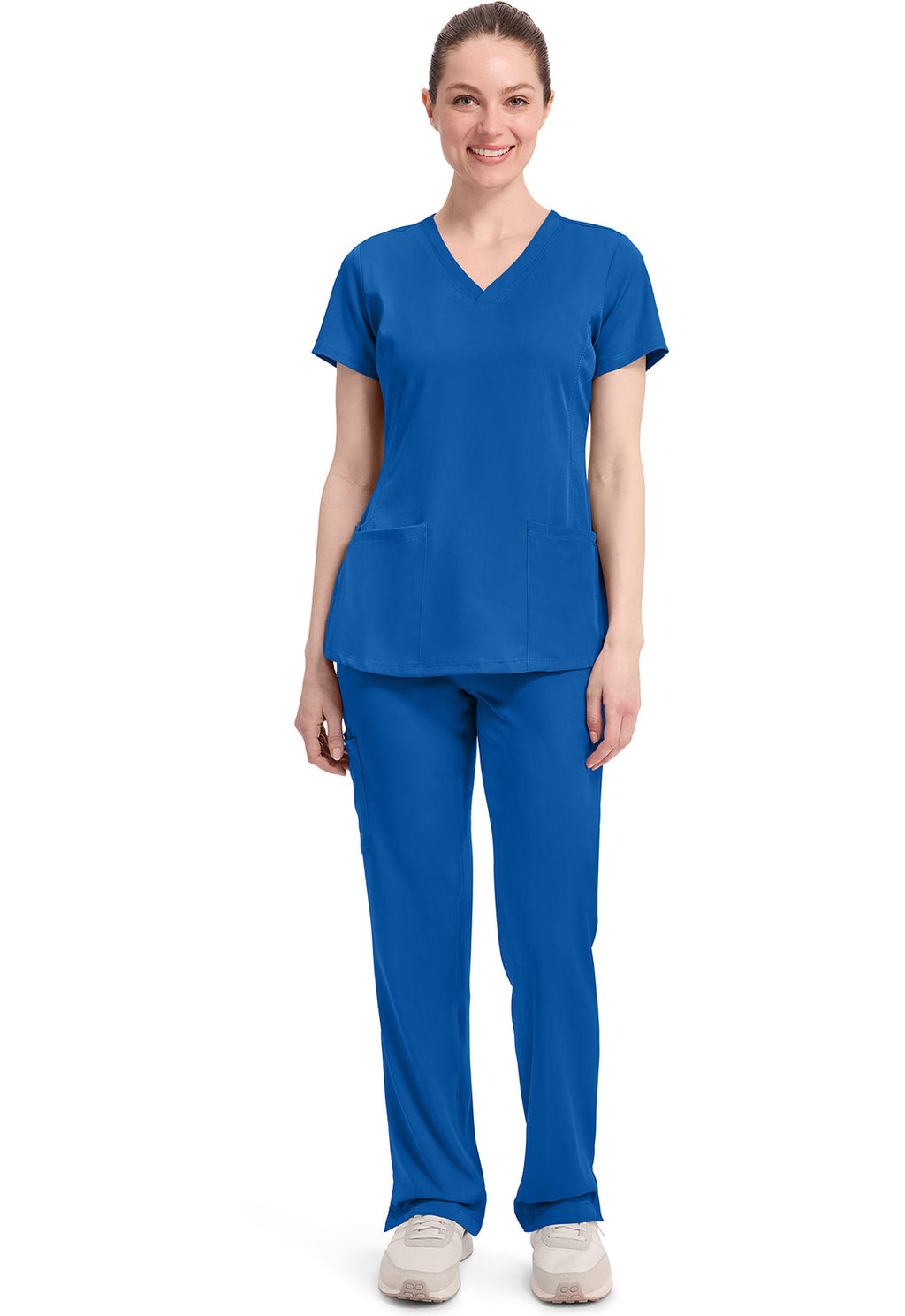 HH Works 2500 Women's Monica Scrub Top Royal