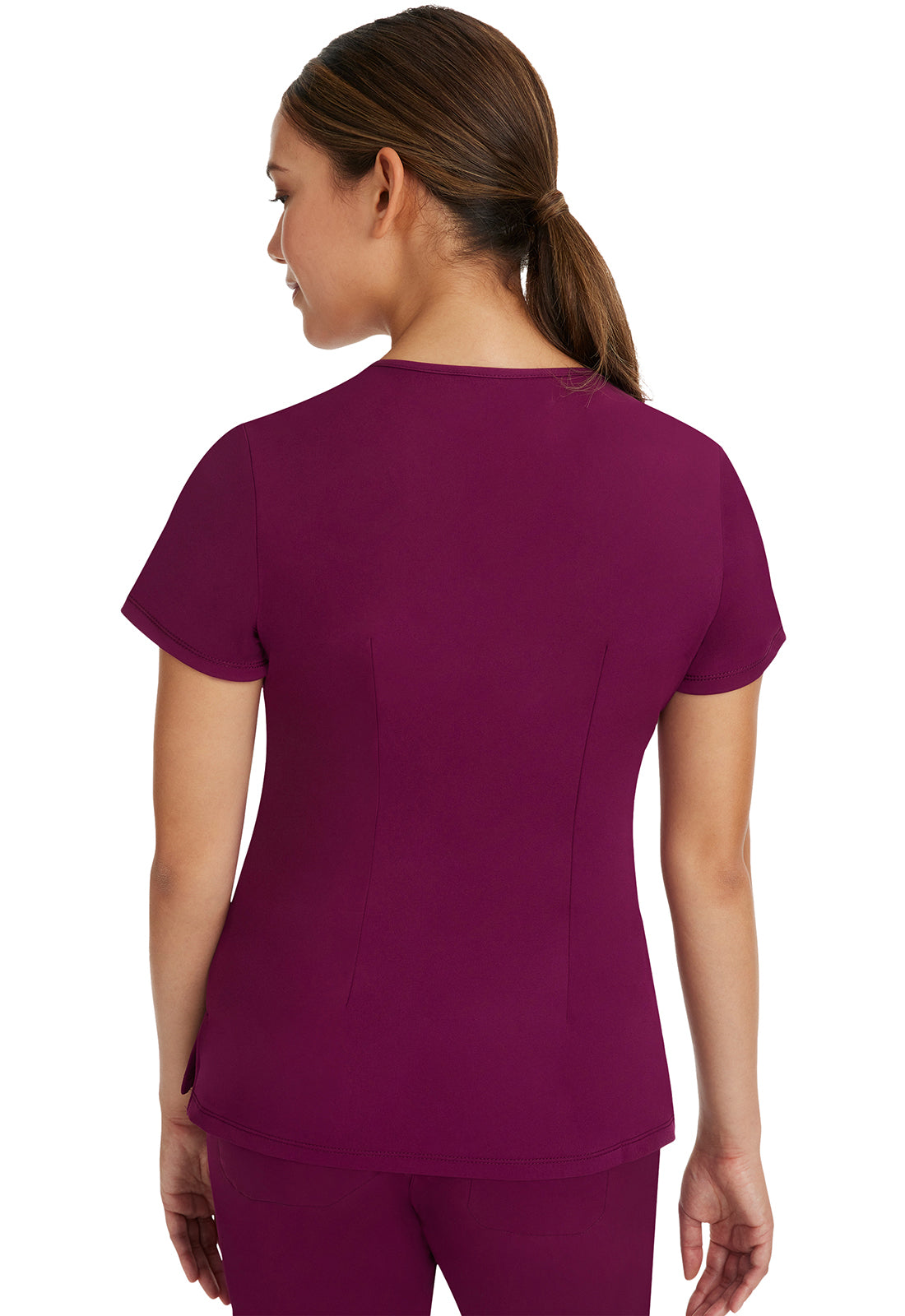 HH Works 2500 Women's Monica Scrub Top Wine
