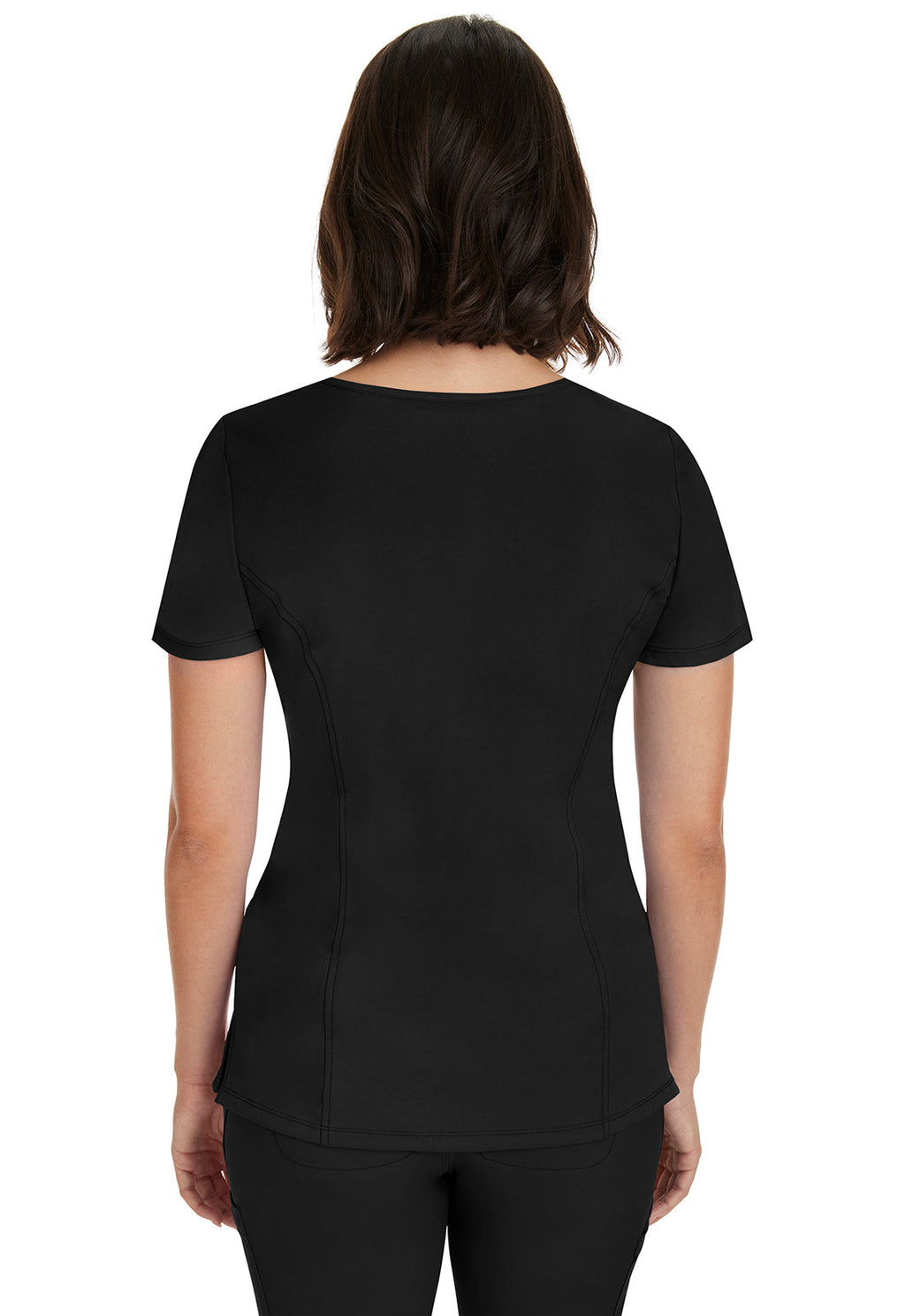 HH Works 2525 Women's Madison Scrub Top Black