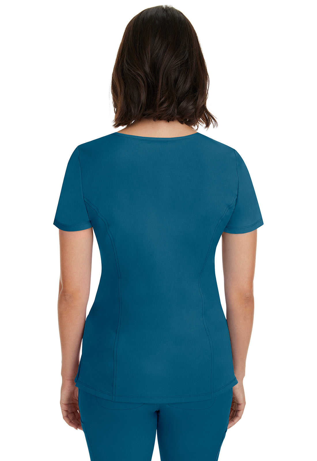 HH Works 2525 Women's Madison Scrub Top Caribbean