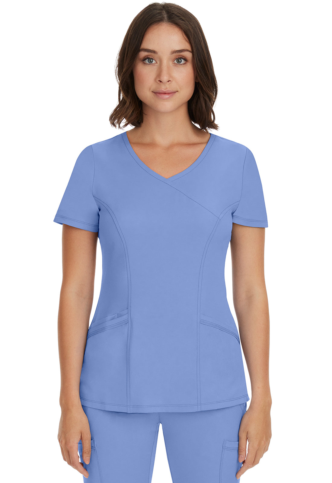 HH Works 2525 Women's Madison Scrub Top Ceil