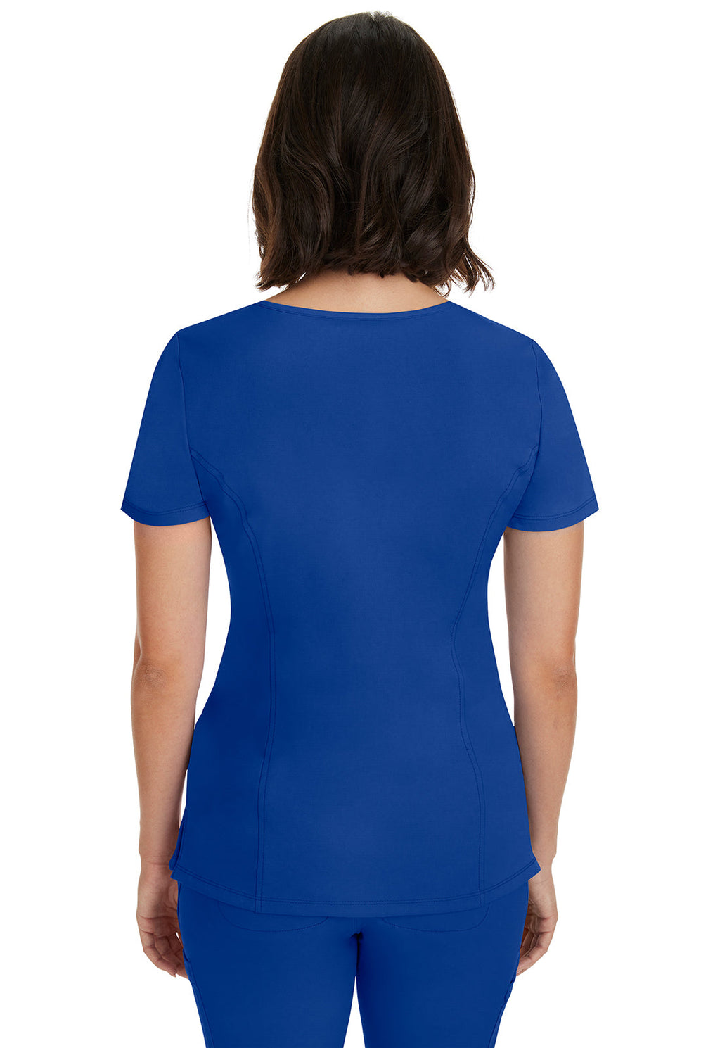 HH Works 2525 Women's Madison Scrub Top Galaxy Blue