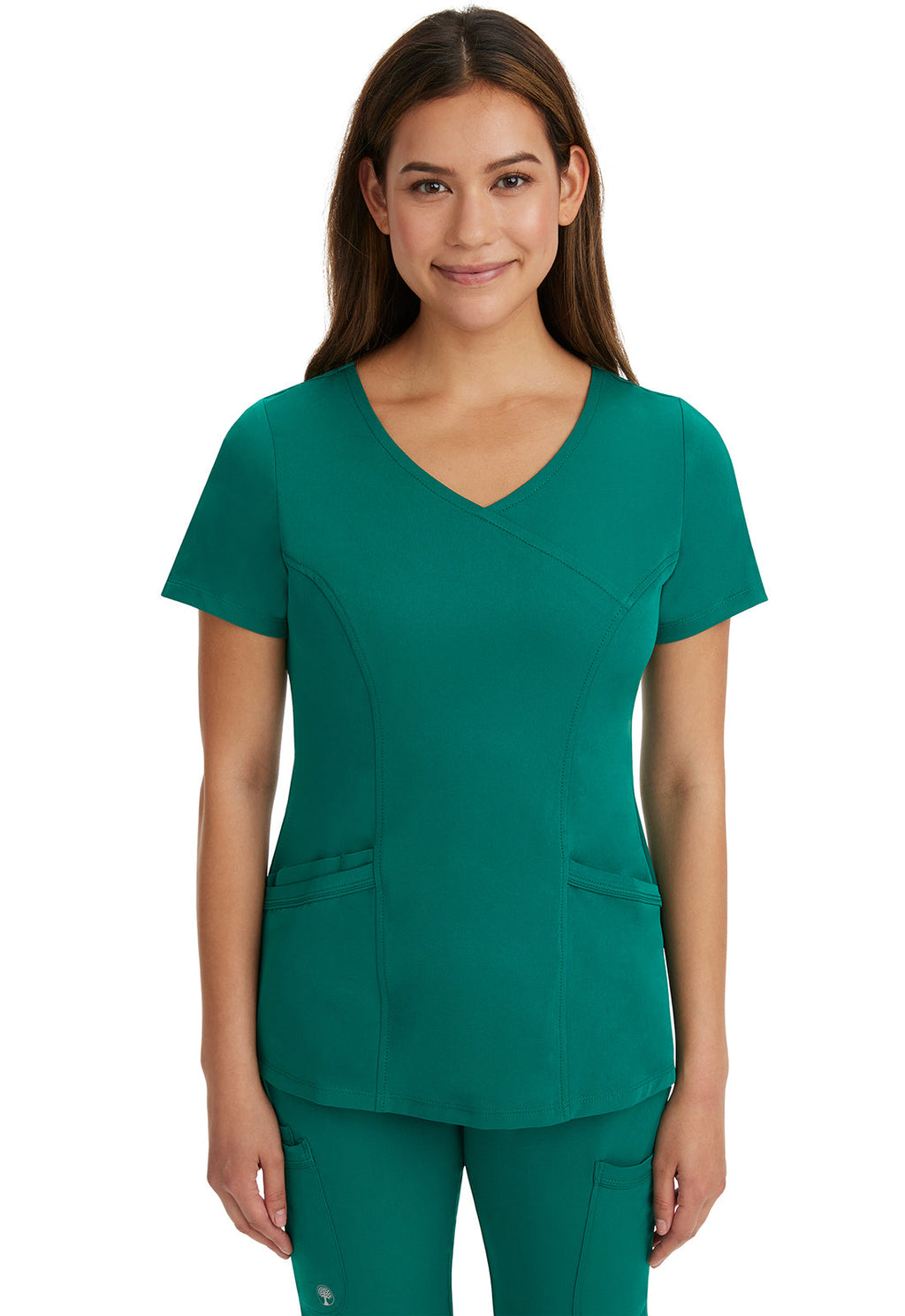 HH Works 2525 Women's Madison Scrub Top Hunter