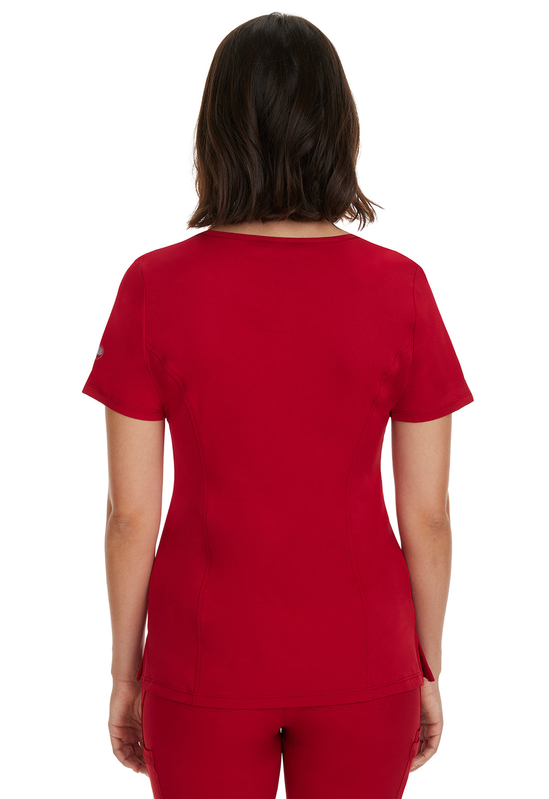 HH Works 2525 Women's Madison Scrub Top Red