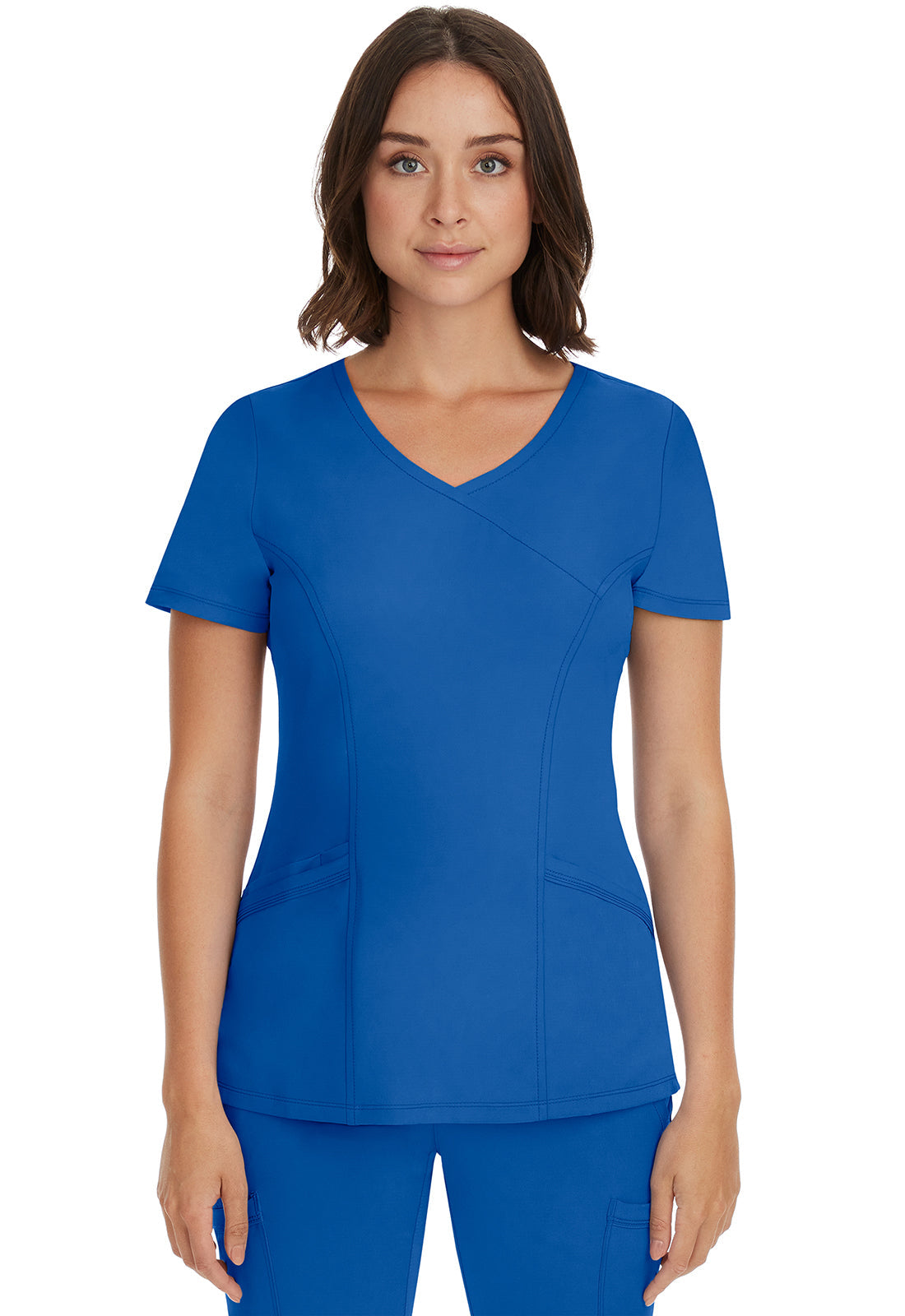 HH Works 2525 Women's Madison Scrub Top Royal