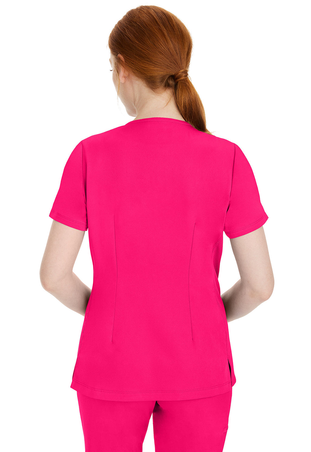 HH Works 2530 Women's Mariah Scrub Top Carnation Pink