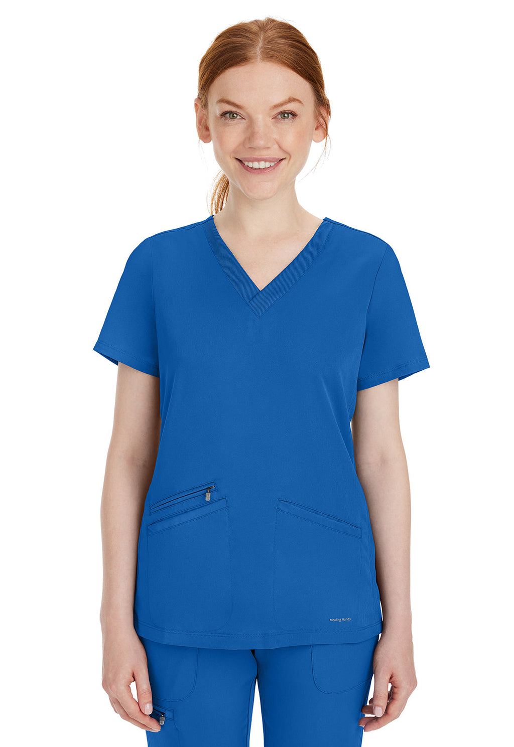 HH Works 2530 Women's Mariah Scrub Top Royal
