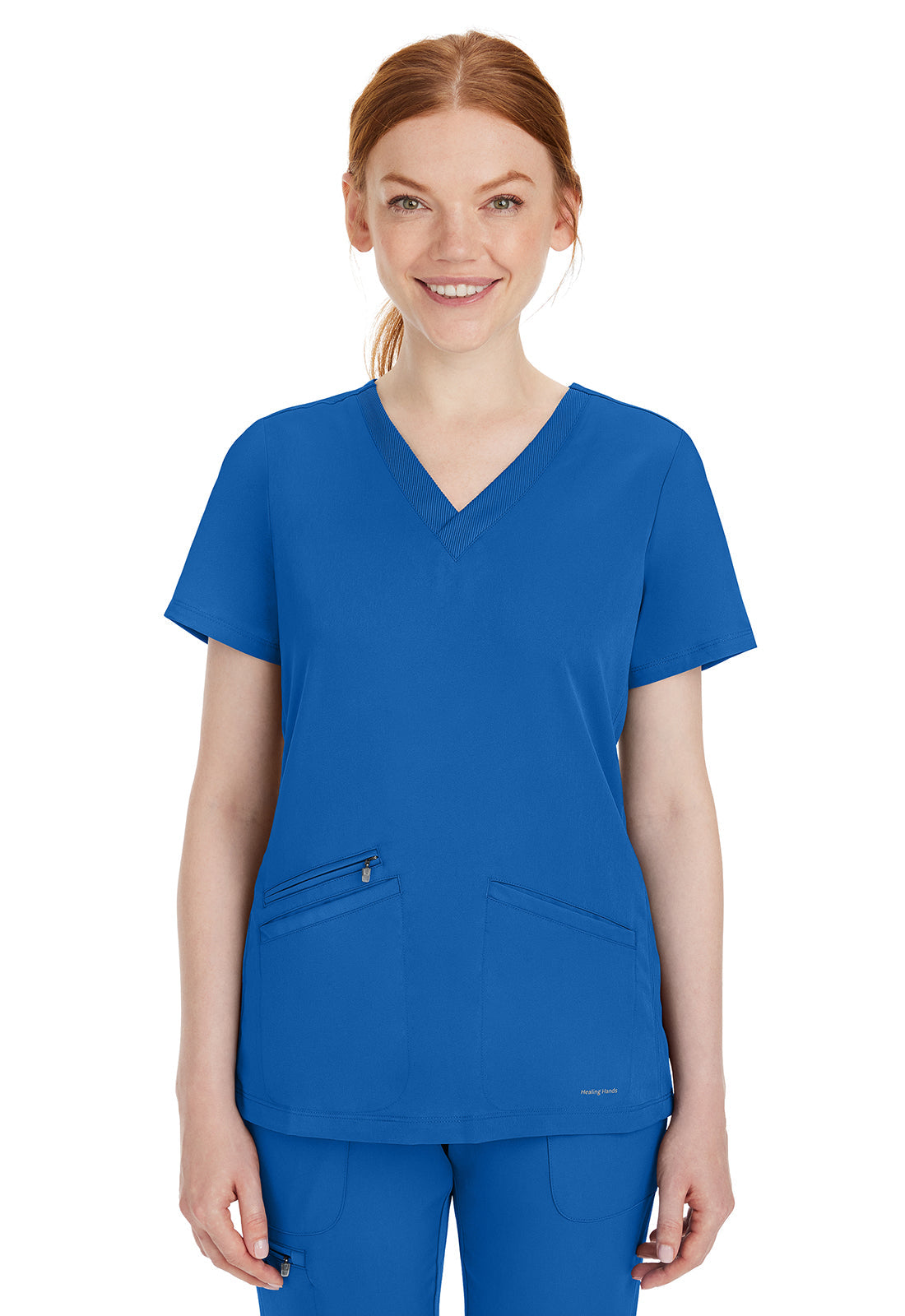 HH Works 2530 Women's Mariah Scrub Top Royal