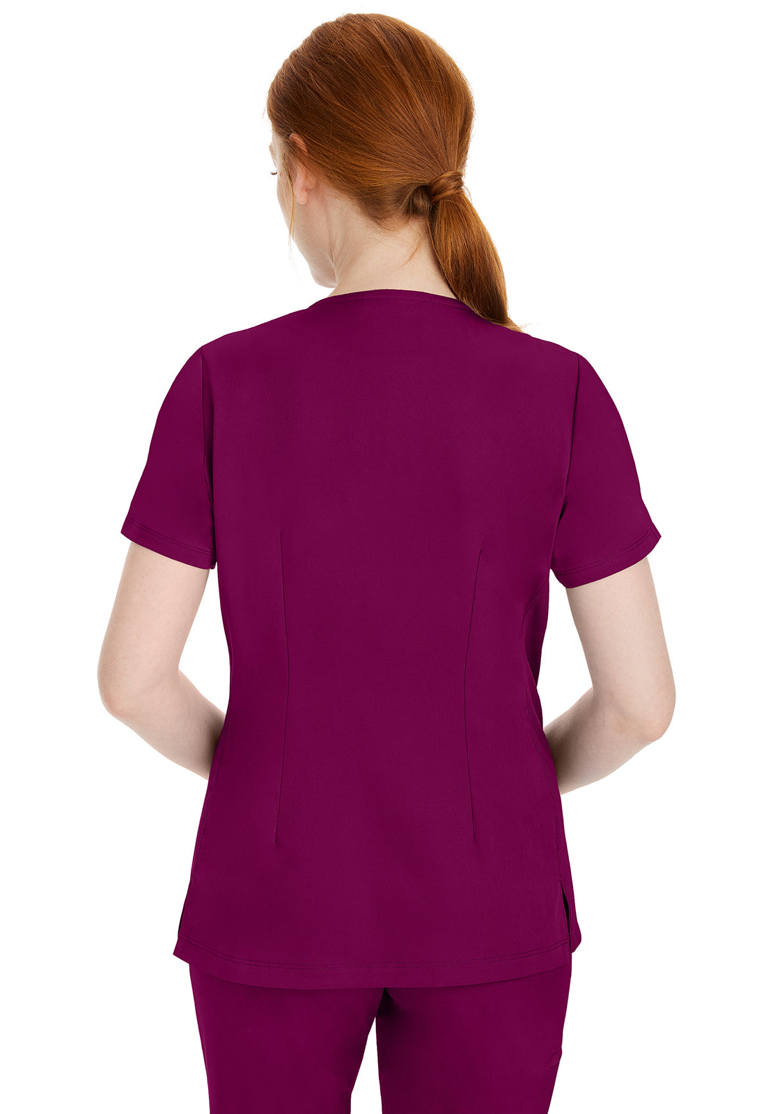 HH Works 2530 Women's Mariah Scrub Top Wine
