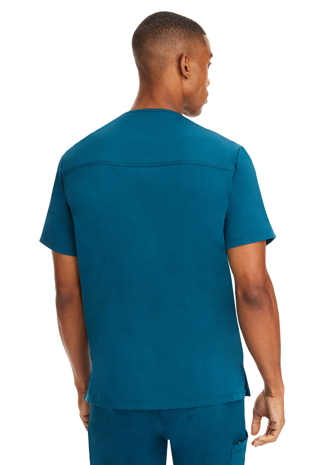 HH Works 2590 Men's Mathew Scrub Top Caribbean