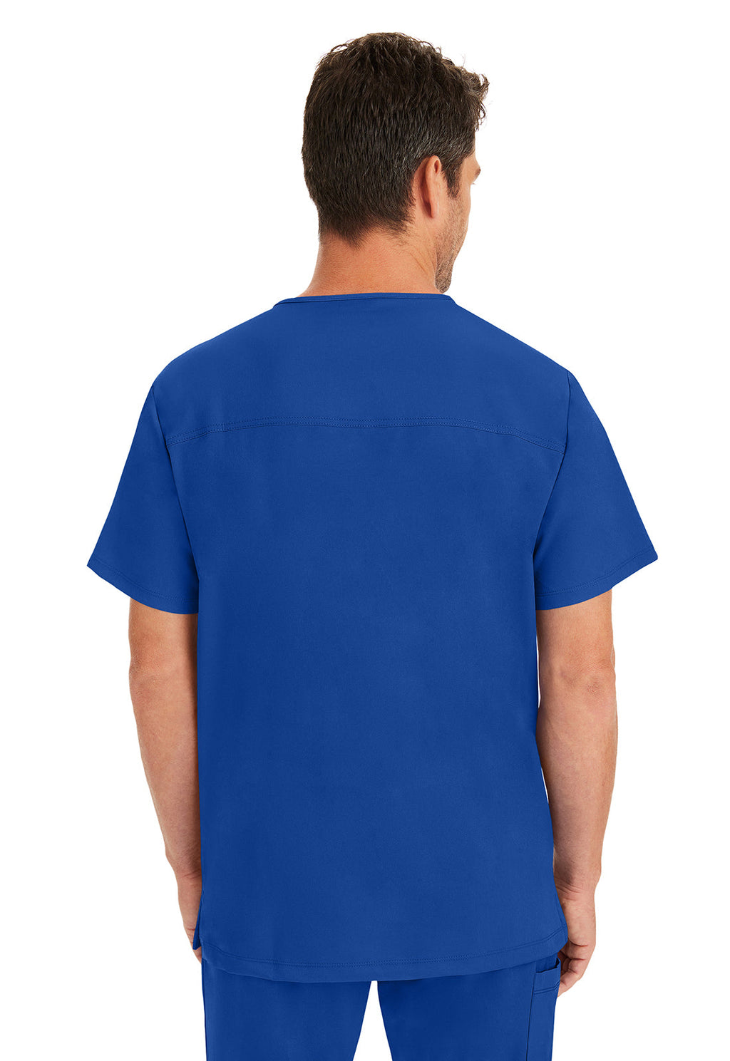 HH Works 2590 Men's Mathew Scrub Top Galaxy Blue