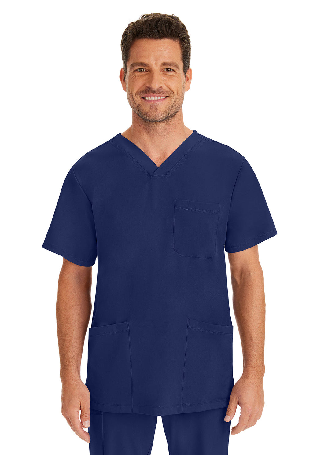 HH Works 2590 Men's Mathew Scrub Top Navy