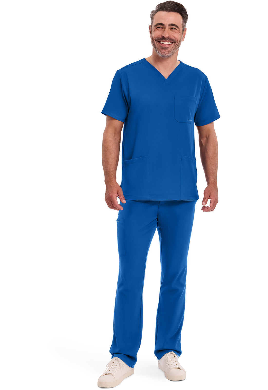 HH Works 2590 Men's Mathew Scrub Top Royal