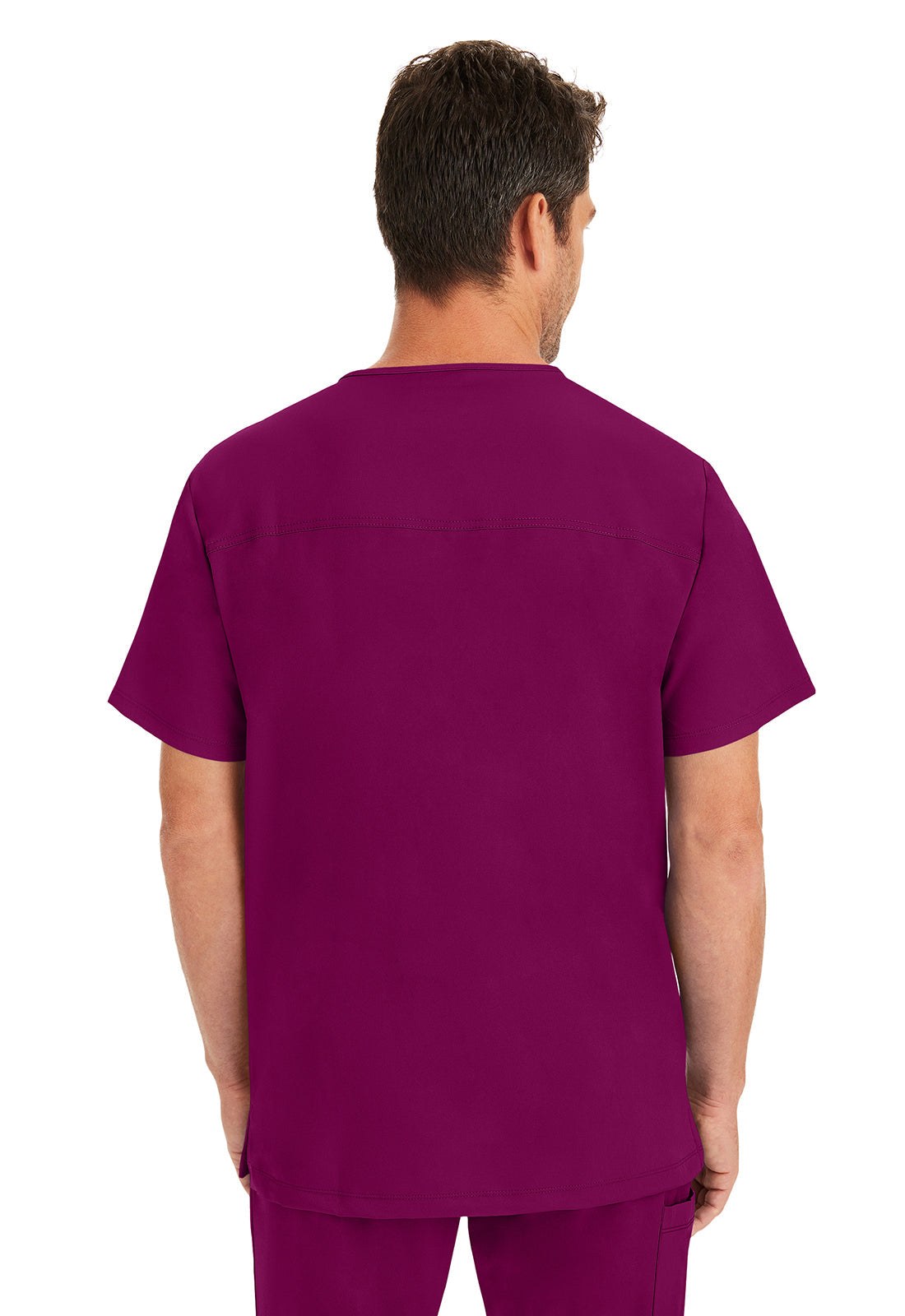 HH Works 2590 Men's Mathew Scrub Top Wine