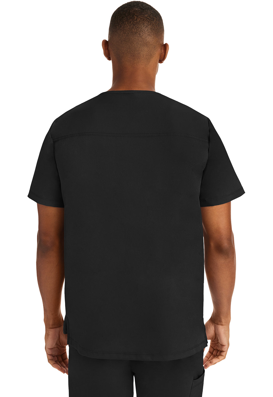 HH Works 2591 Men's Mason Scrub Top Black
