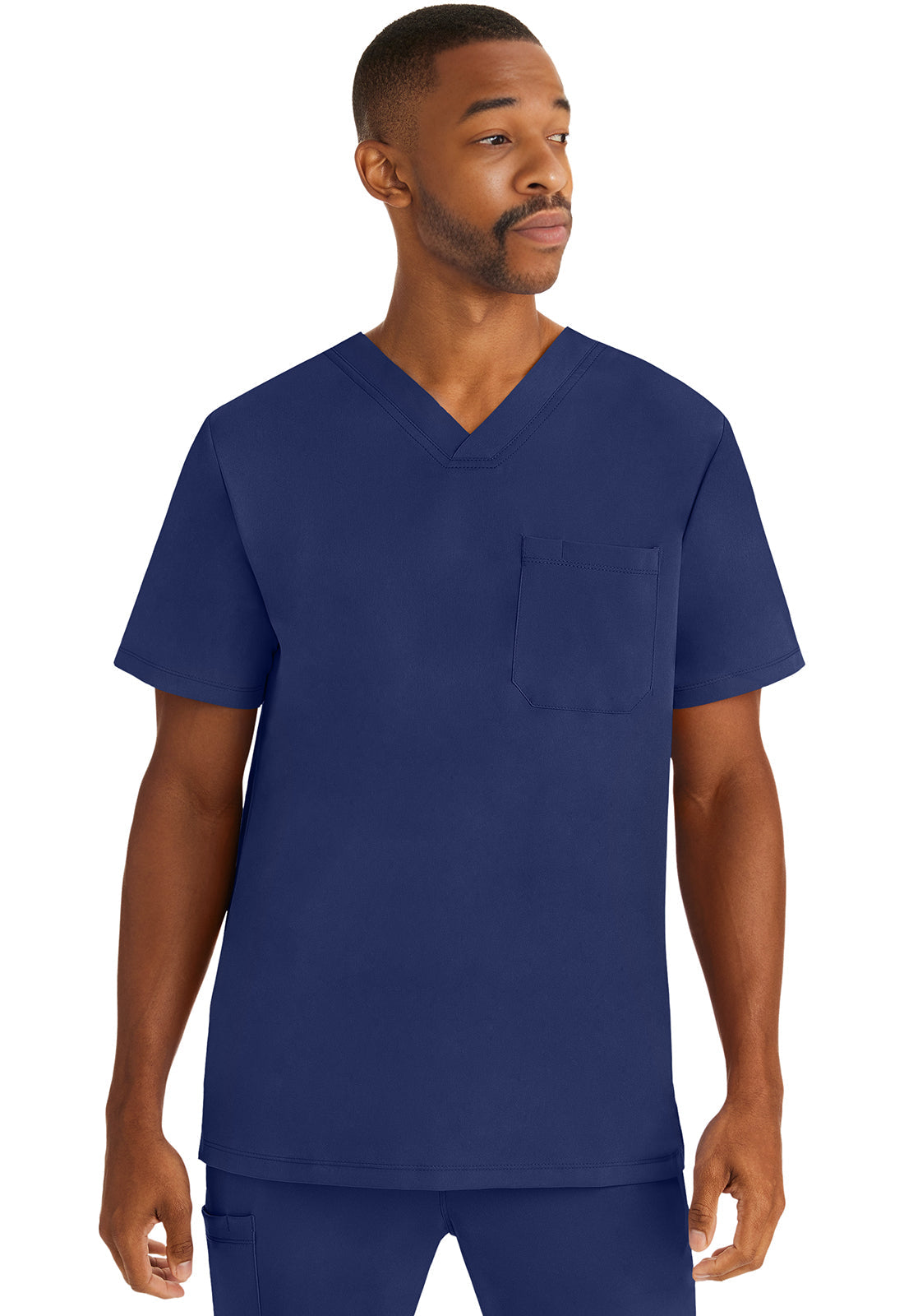HH Works 2591 Men's Mason Scrub Top Navy