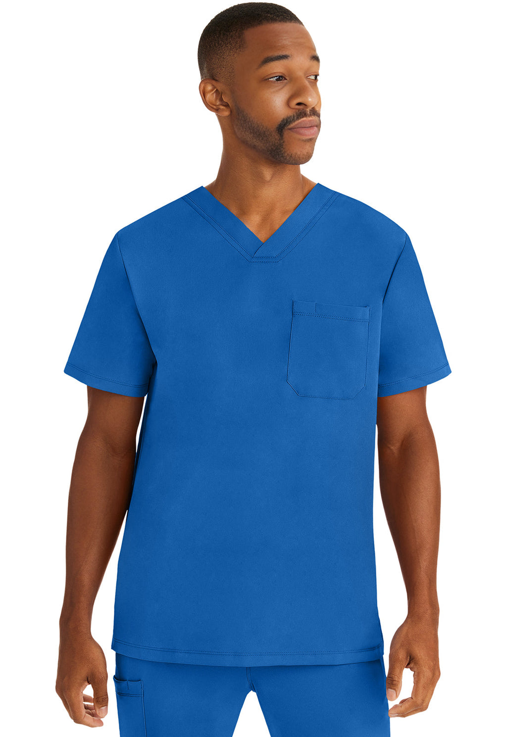 HH Works 2591 Men's Mason Scrub Top Royal