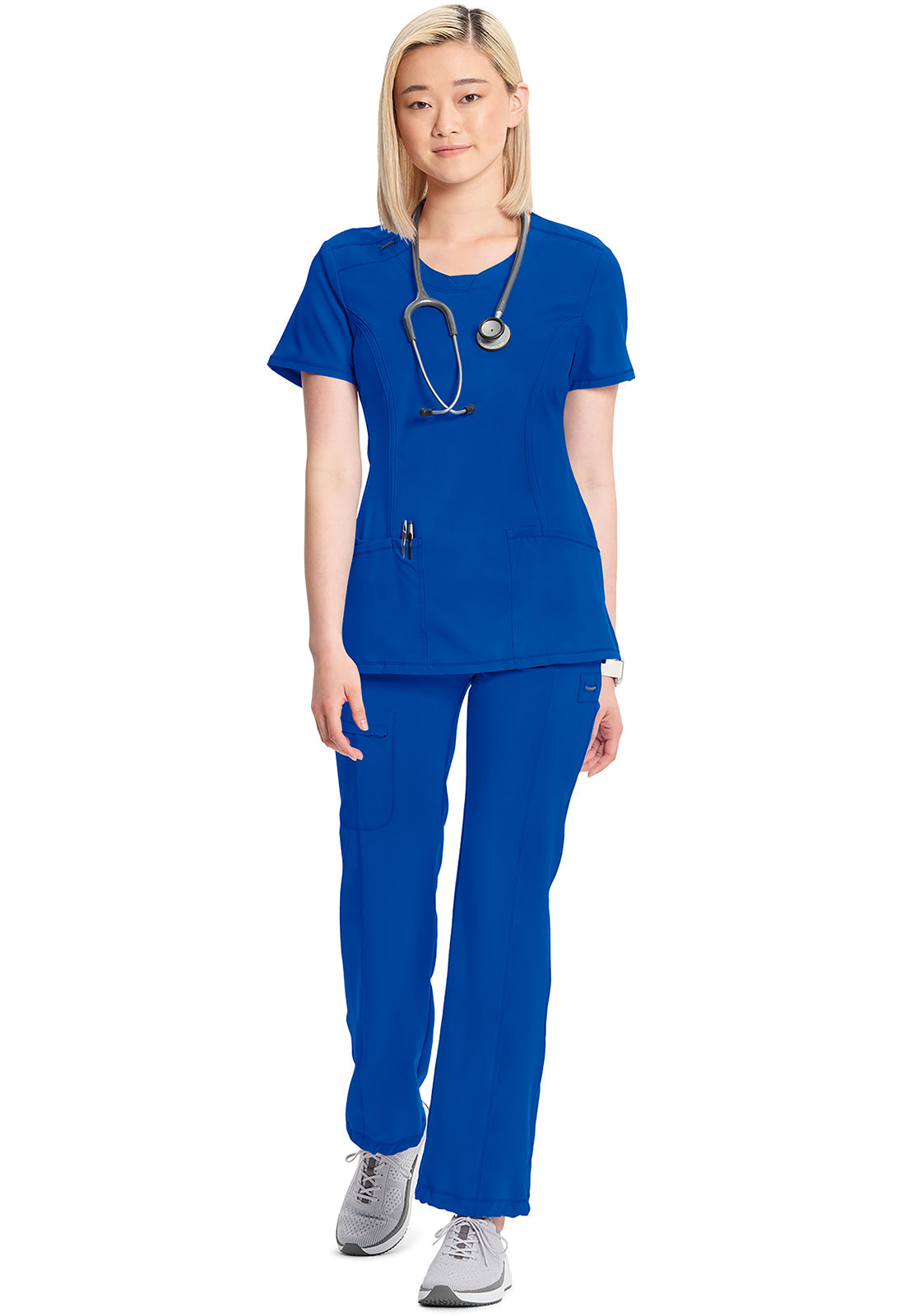 Classics 2624A Round Neck Top Galaxy Blue