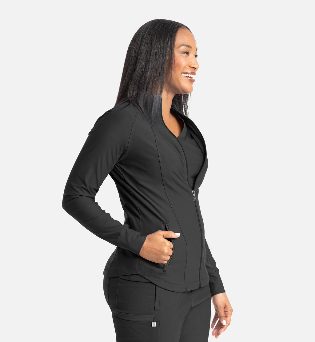 Embrace 2701 Eden Full Zip Track Jacket Black
