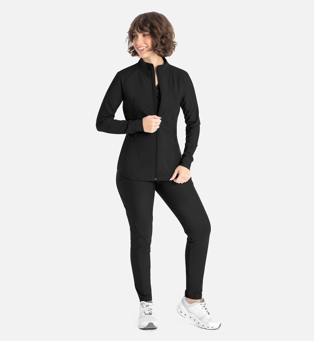 Embrace 2701 Eden Full Zip Track Jacket Black