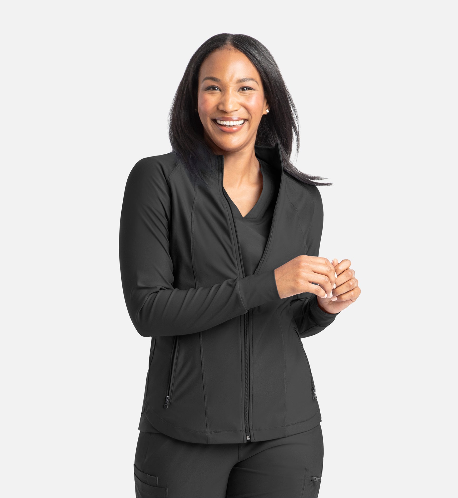 Embrace 2701 Eden Full Zip Track Jacket Black