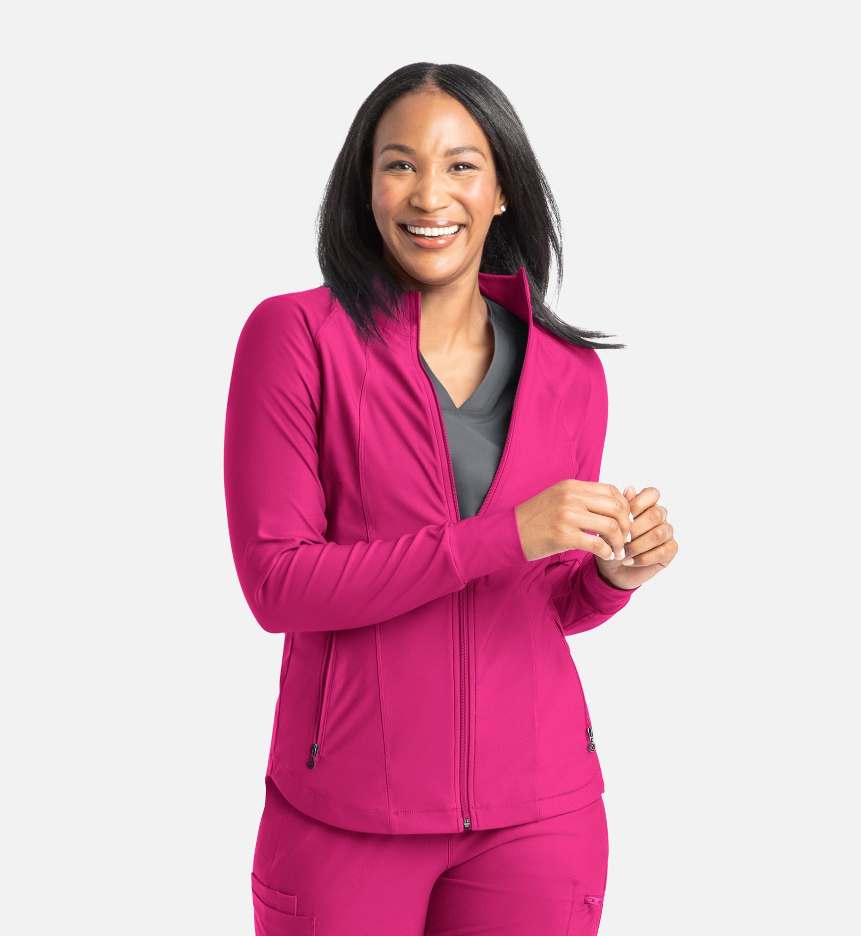 Embrace 2701 Eden Full Zip Track Jacket Bold Fuchsia