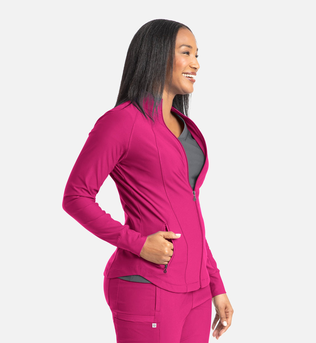 Embrace 2701 Eden Full Zip Track Jacket Bold Fuchsia