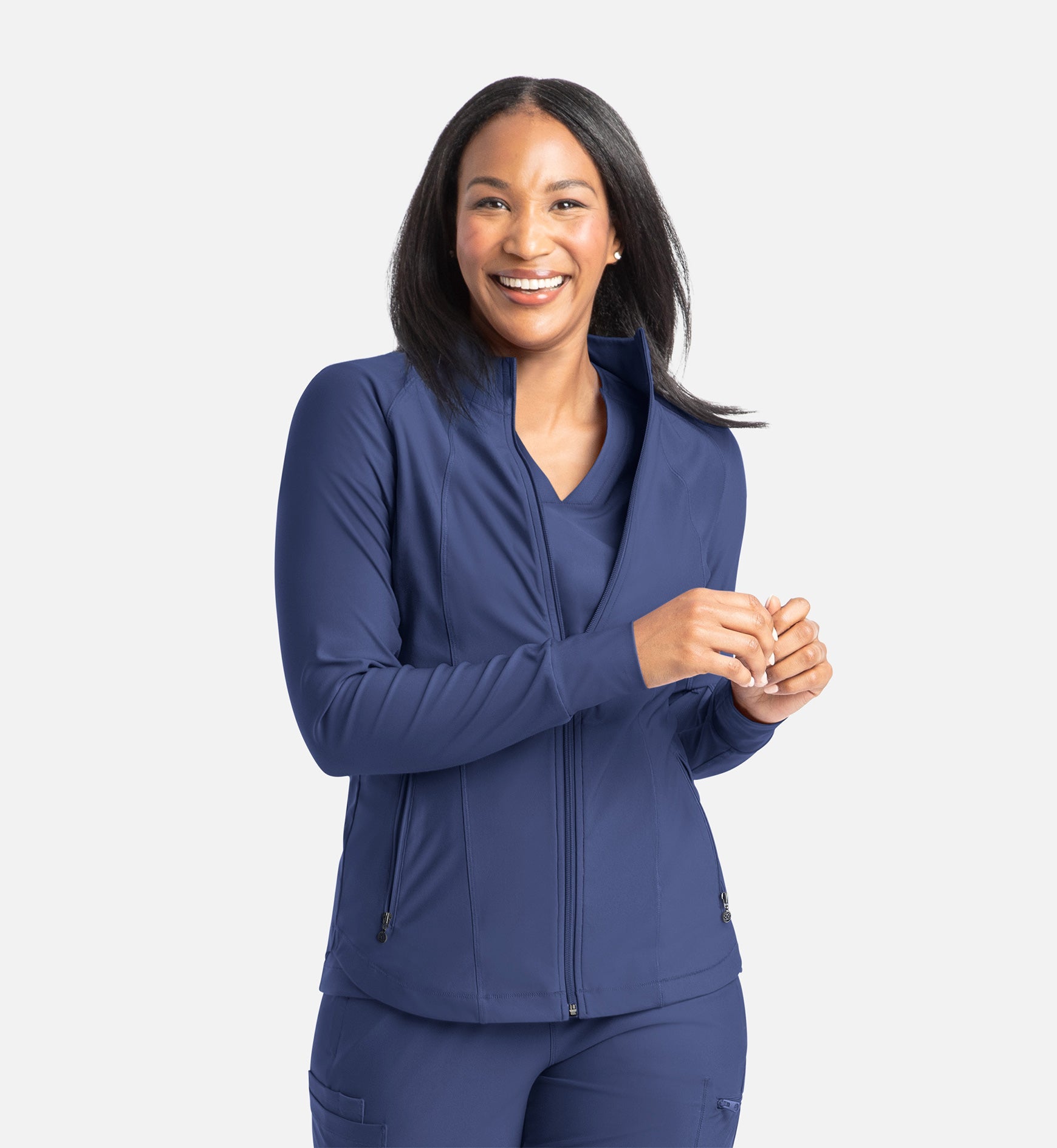 Embrace 2701 Eden Full Zip Track Jacket Navy