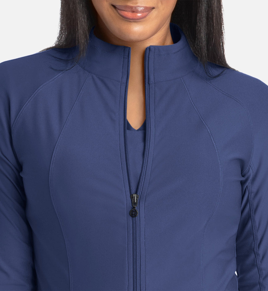 Embrace 2701 Eden Full Zip Track Jacket Navy
