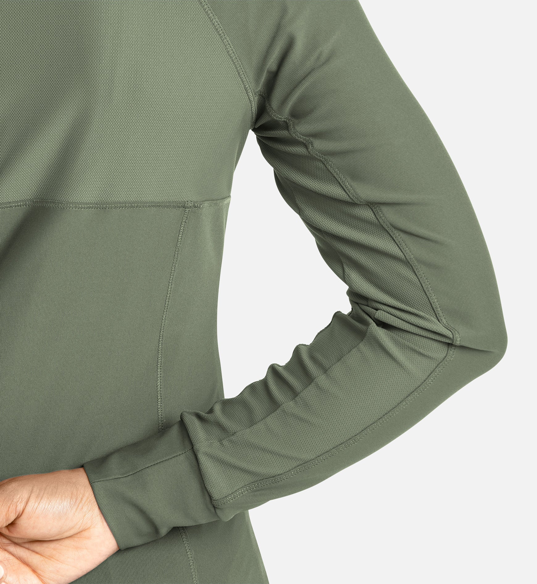 Embrace 2701 Eden Full Zip Track Jacket Olive