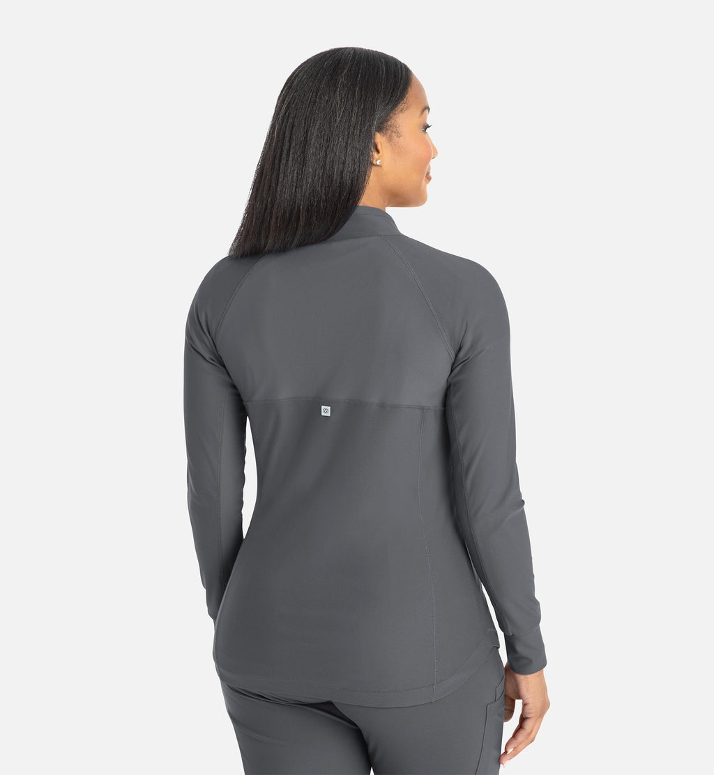 Embrace 2701 Eden Full Zip Track Jacket Pewter