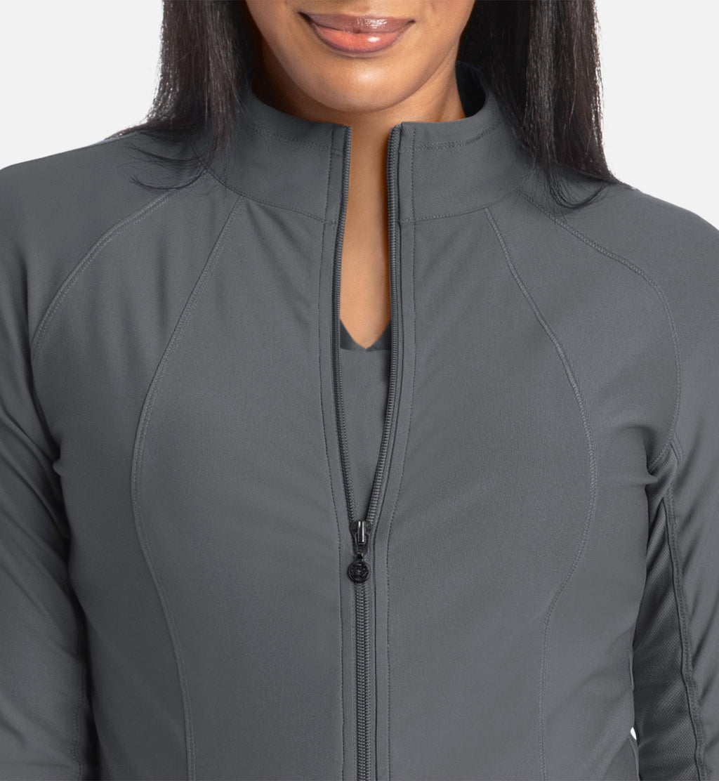 Embrace 2701 Eden Full Zip Track Jacket Pewter