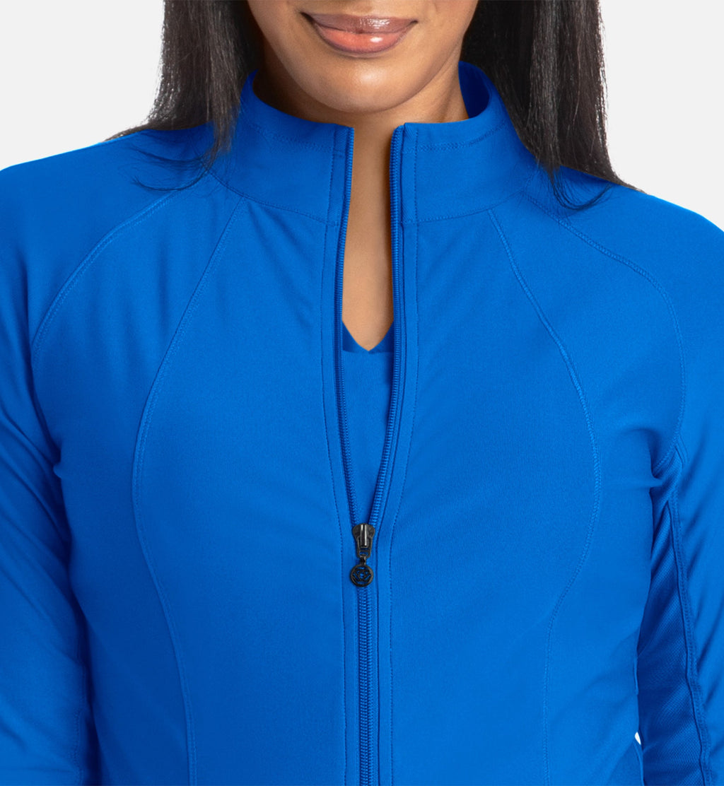 Embrace 2701 Eden Full Zip Track Jacket Royal Blue