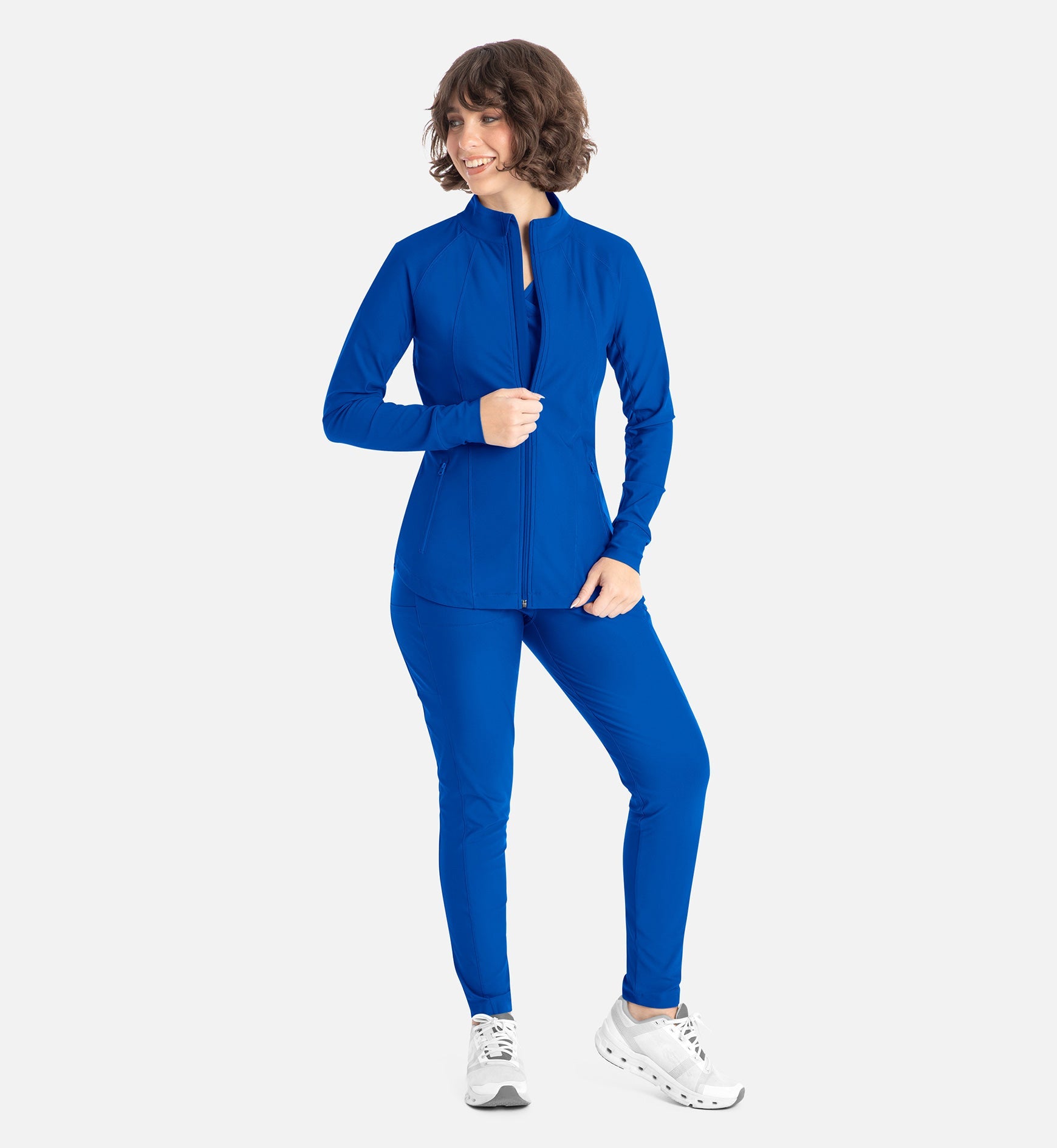 Embrace 2701 Eden Full Zip Track Jacket Royal Blue