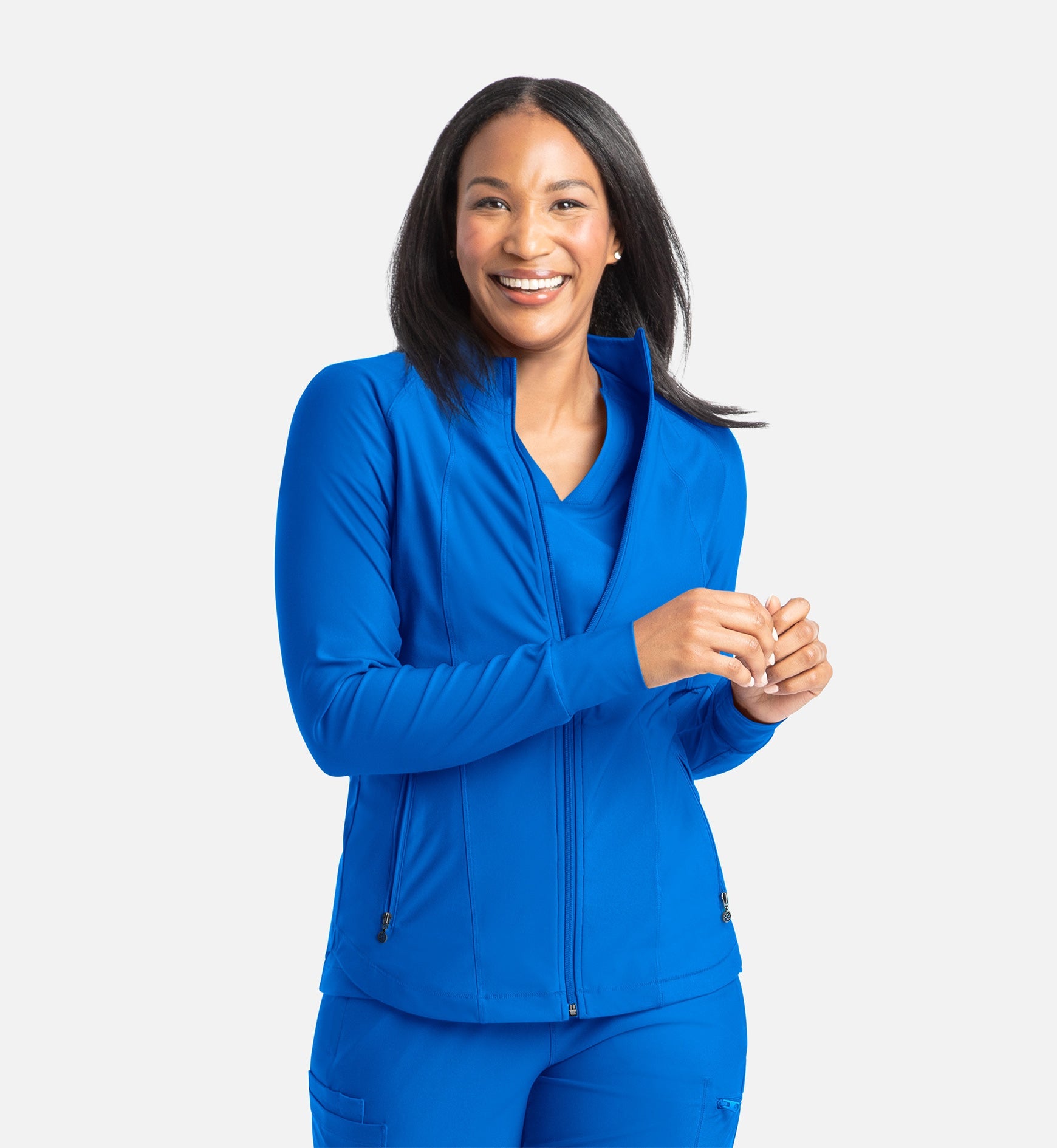 Embrace 2701 Eden Full Zip Track Jacket Royal Blue