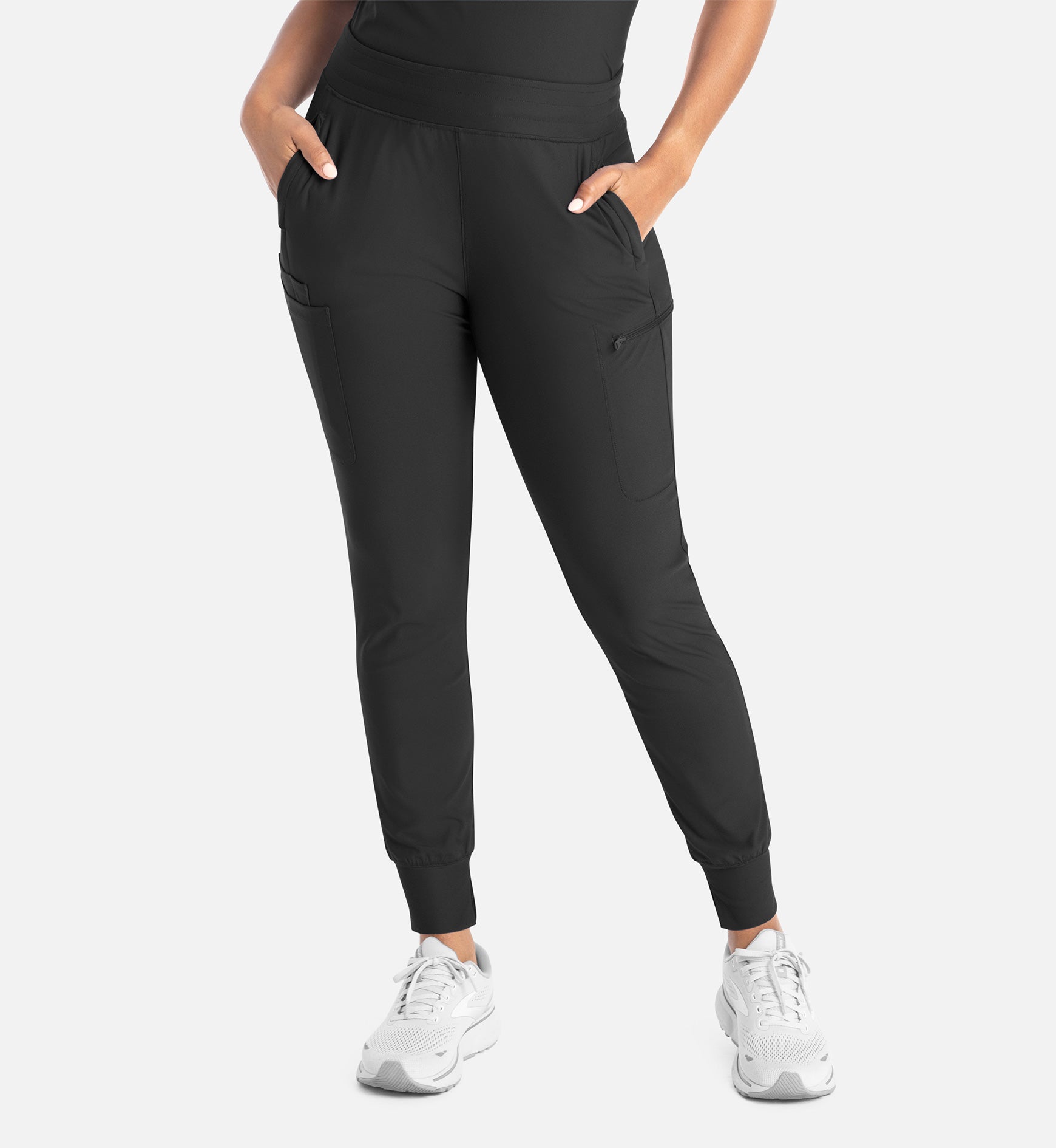 Embrace 2901 Nelly Mid-Rise Jogger Black