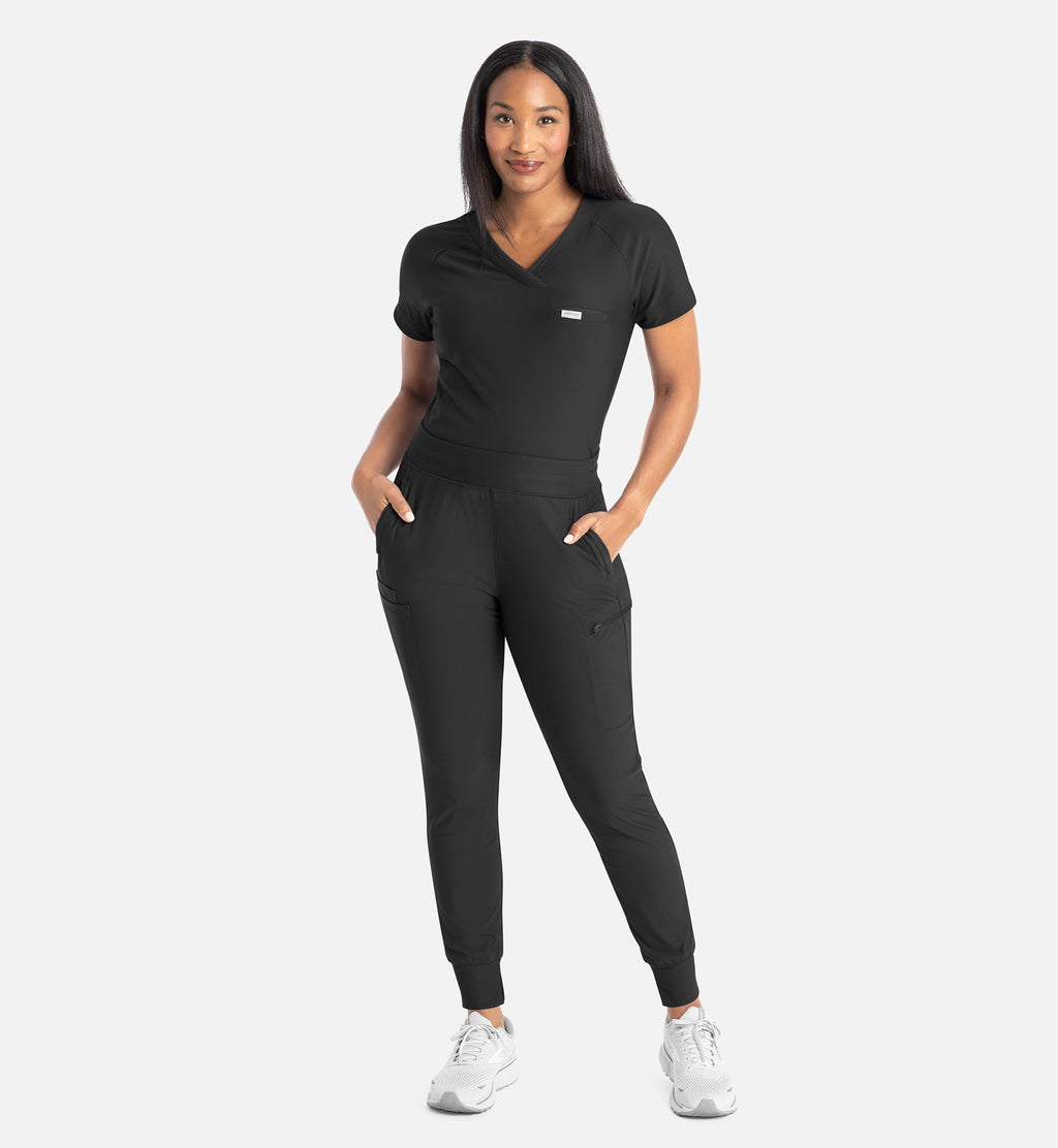 Embrace 2901 Nelly Mid-Rise Jogger Black