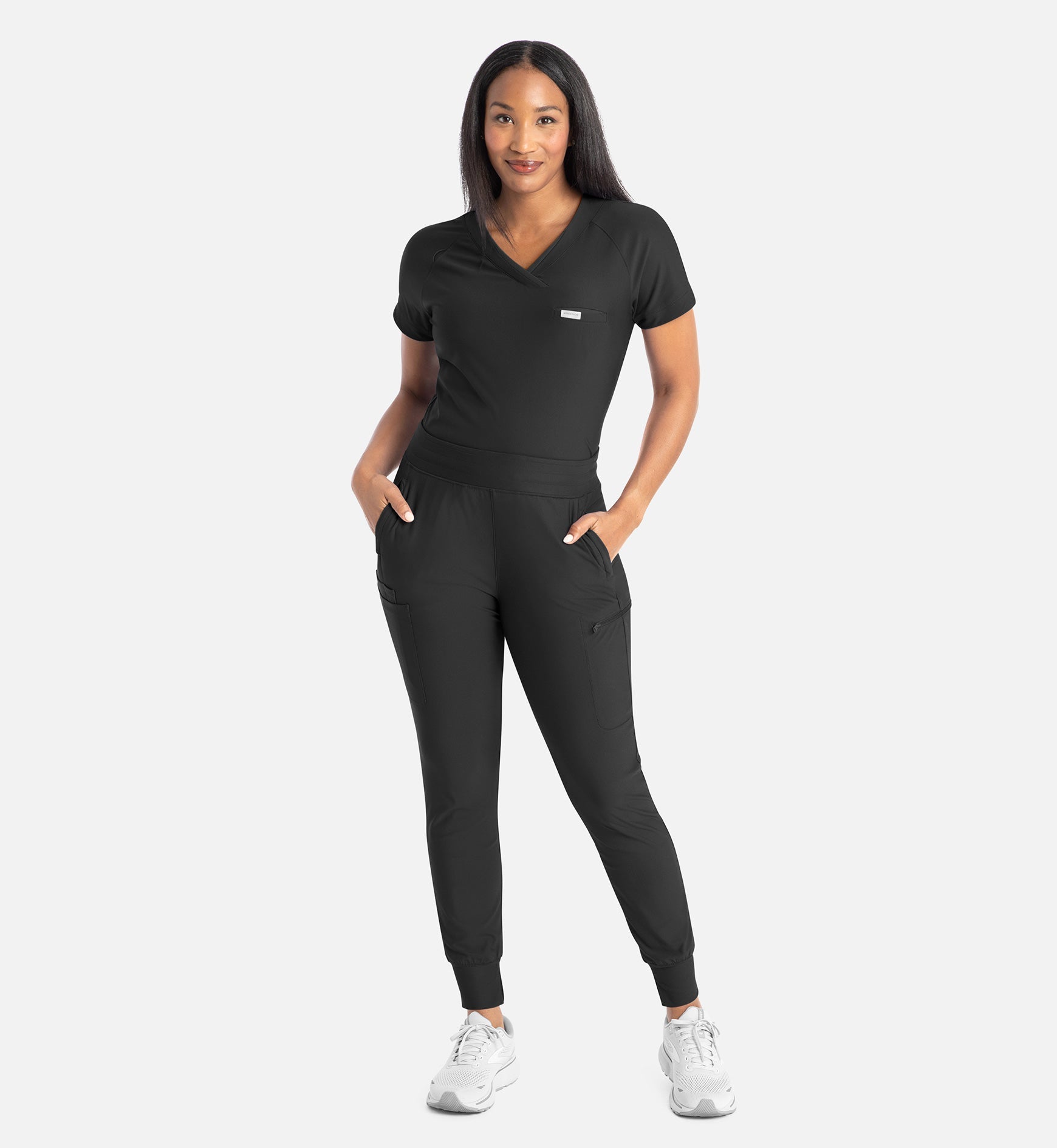 Embrace 2901 Nelly Mid-Rise Jogger Black