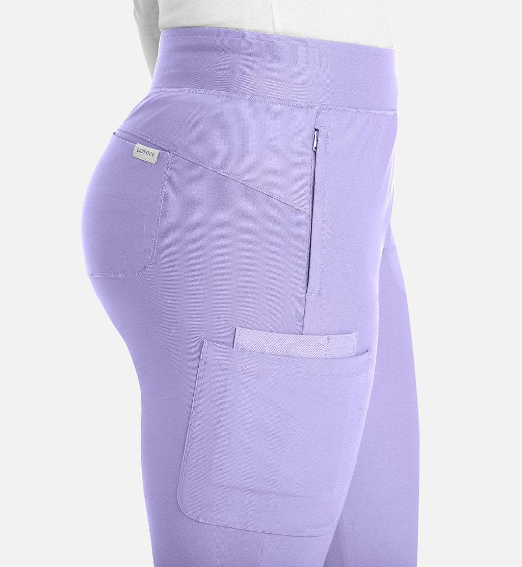 Embrace 2901 Nelly Mid-Rise Jogger MISTY LILAC