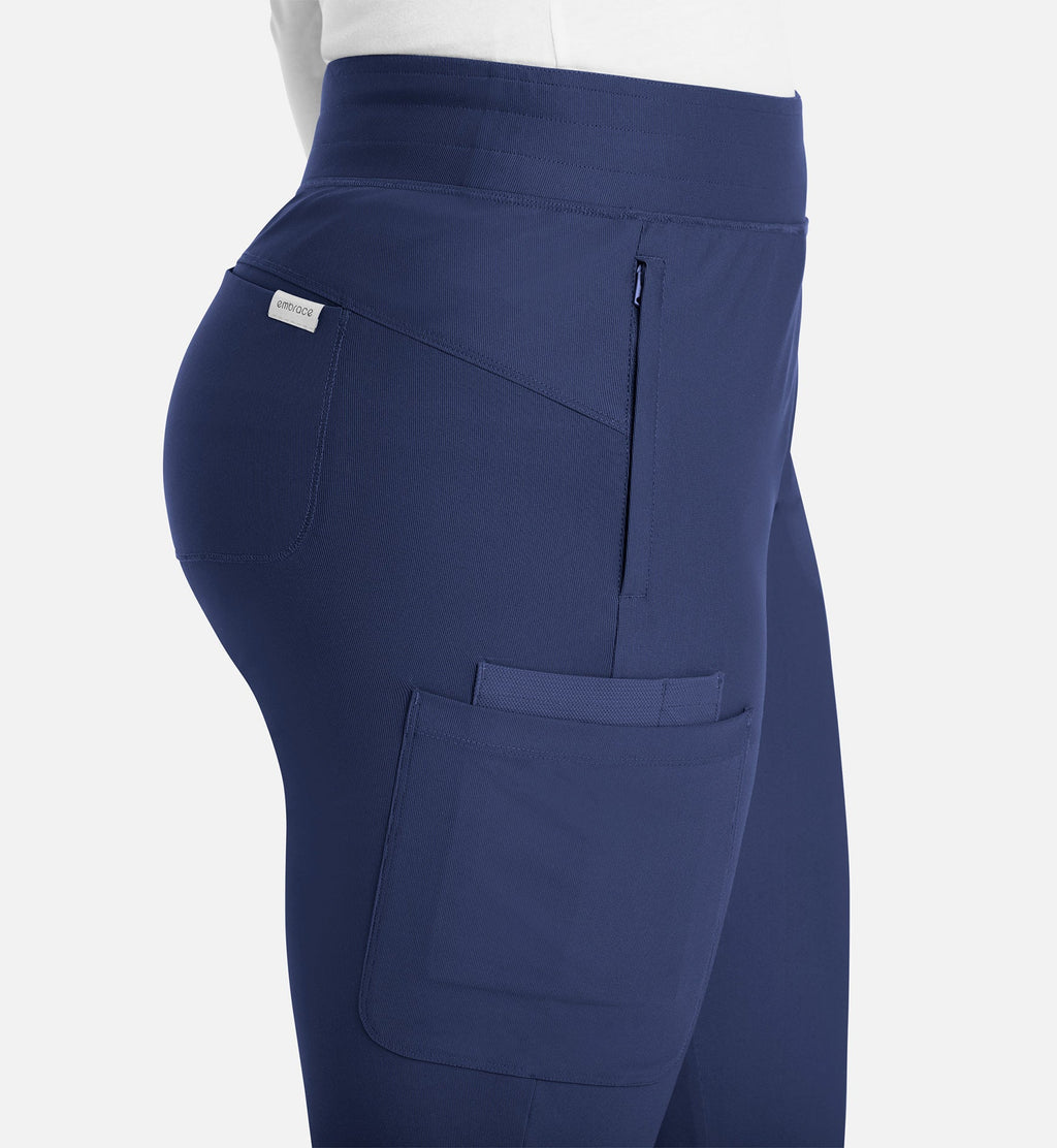 Embrace 2901 Nelly Mid-Rise Jogger Navy