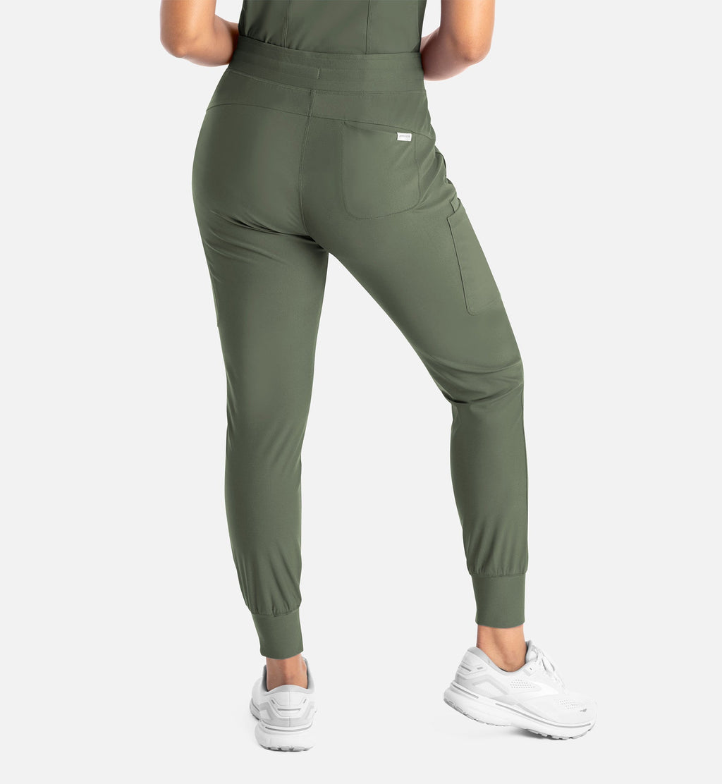 Embrace 2901 Nelly Mid-Rise Jogger Olive