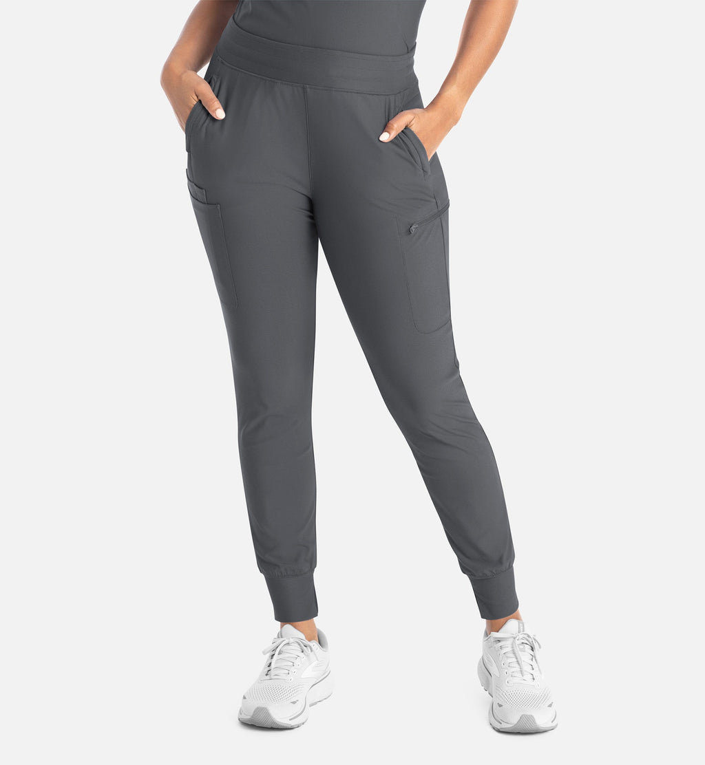 Embrace 2901 Nelly Mid-Rise Jogger Pewter