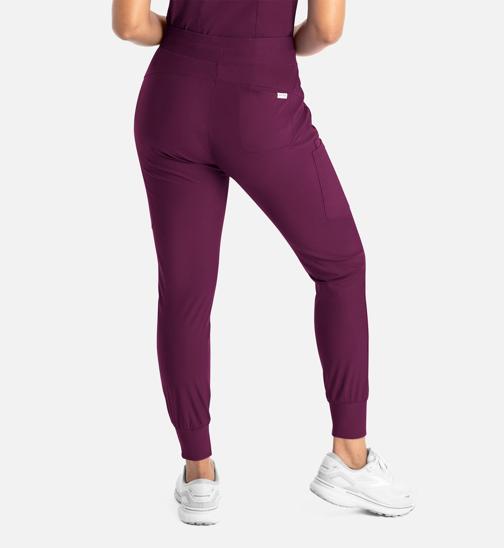 Embrace 2901 Nelly Mid-Rise Jogger Wine