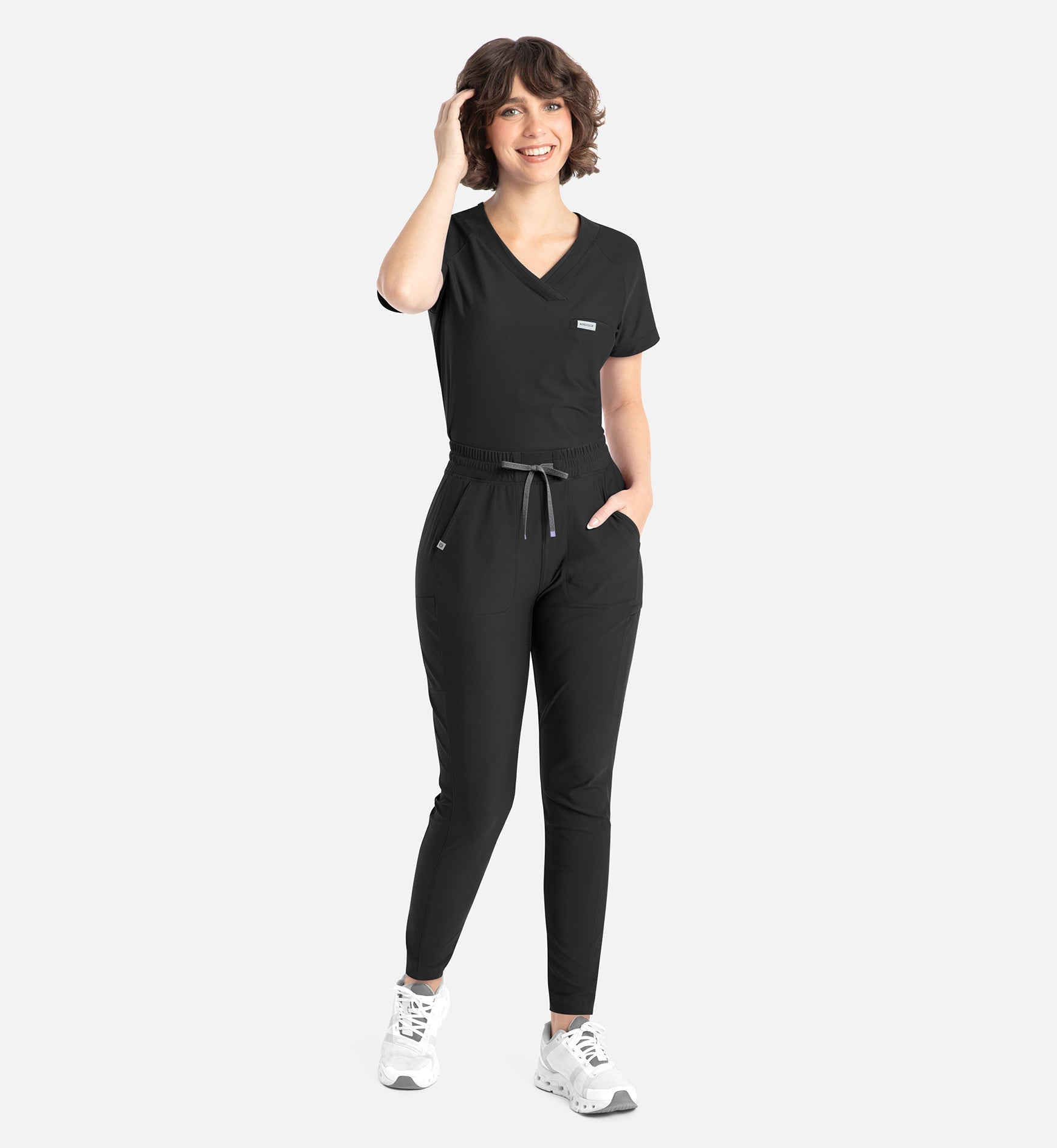 Embrace 2902 Mia Tapered Leg Pant Black