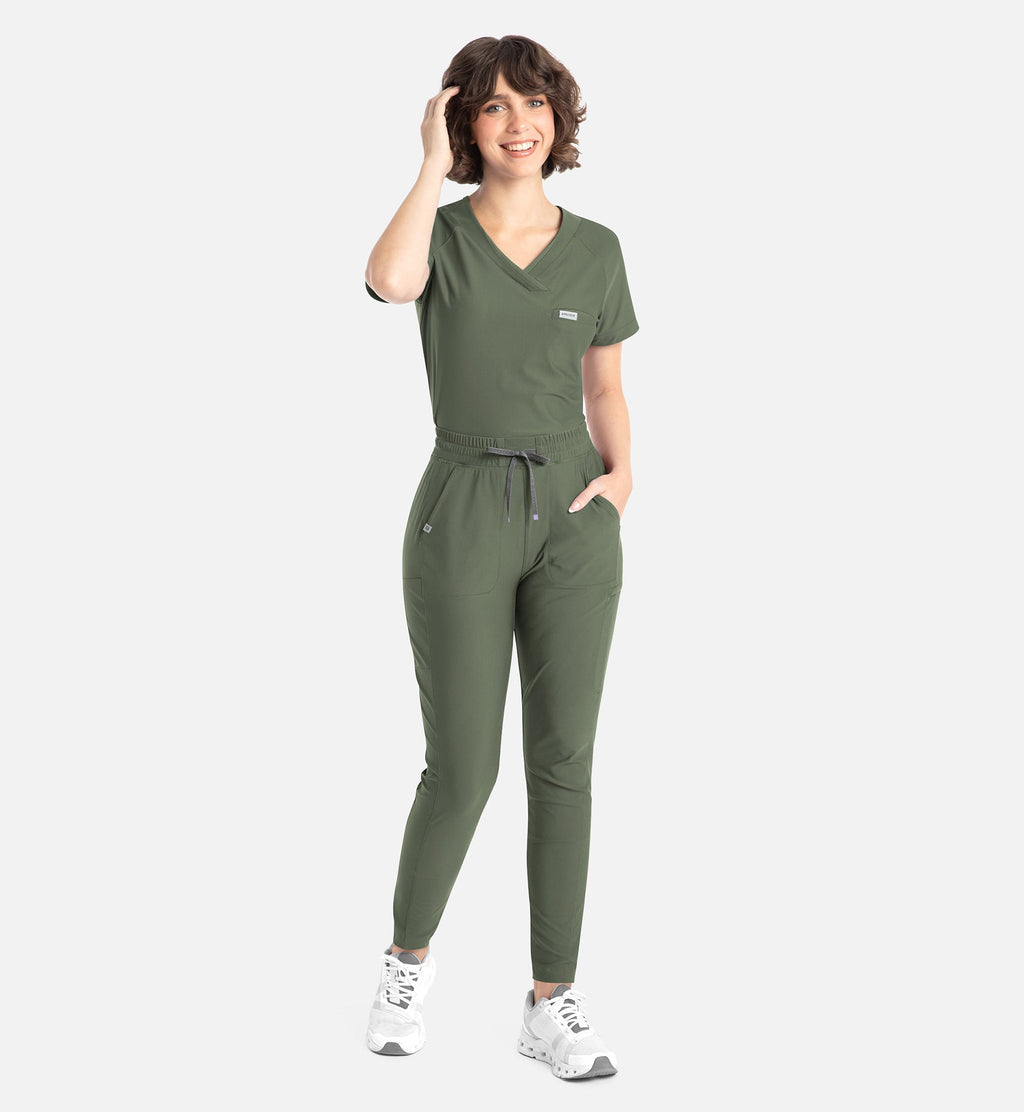 Embrace 2902 Mia Tapered Leg Pant Olive