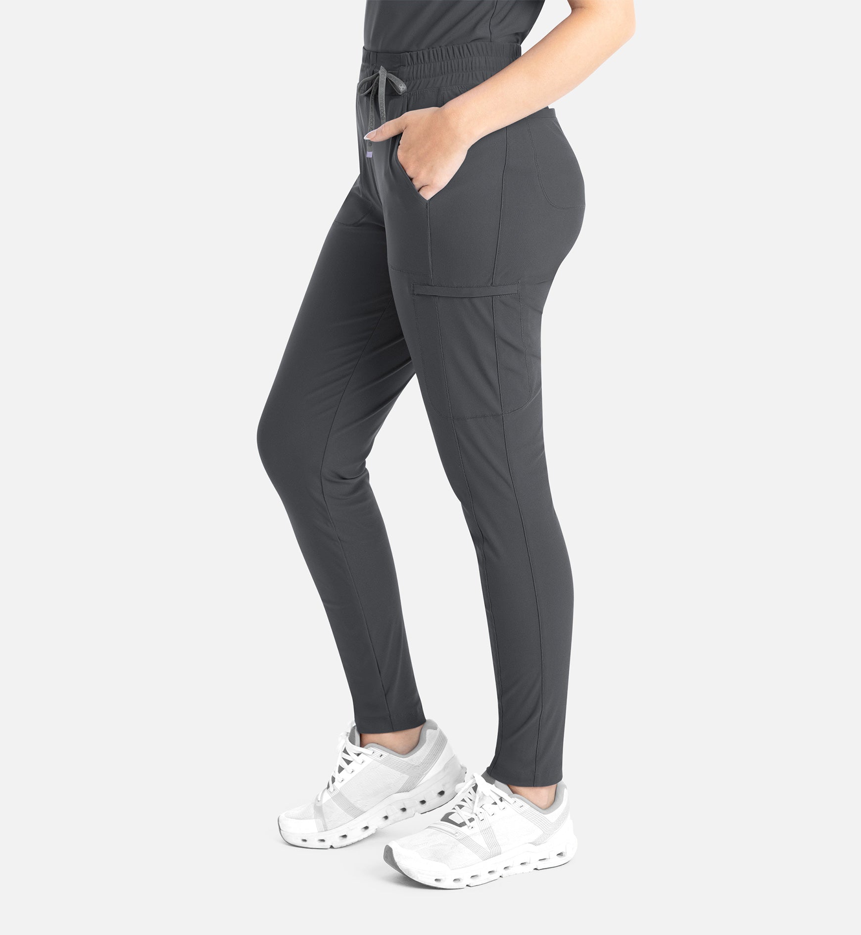 Embrace 2902 Mia Tapered Leg Pant Pewter