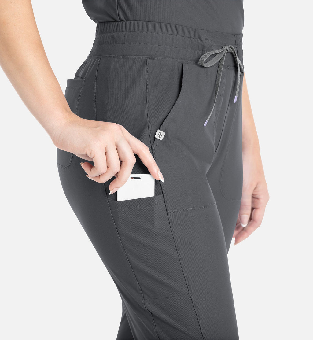 Embrace 2902 Mia Tapered Leg Pant Pewter